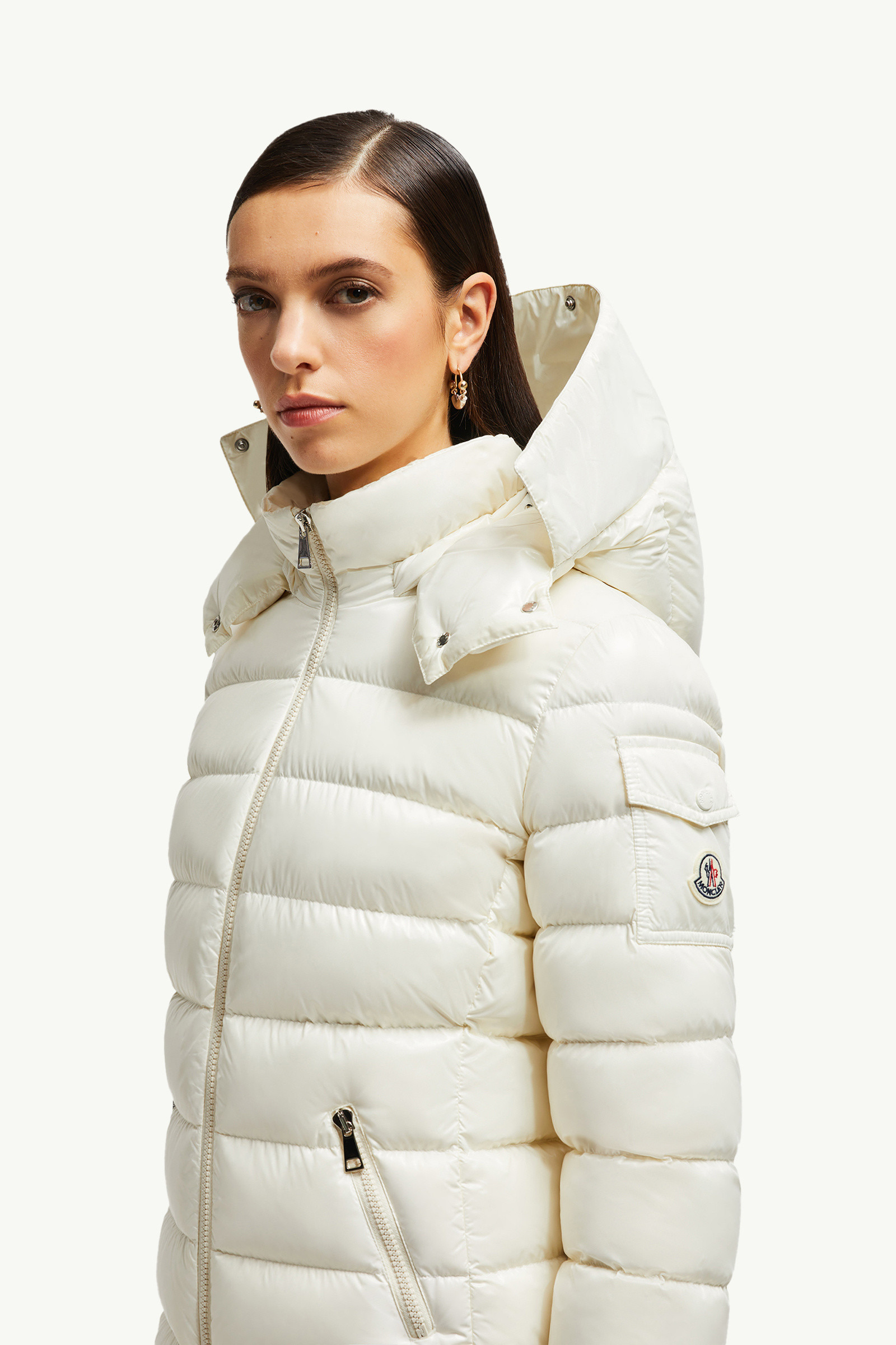 Badyf Faux Fur-Trimmed Hooded Short Down Jacket - 8