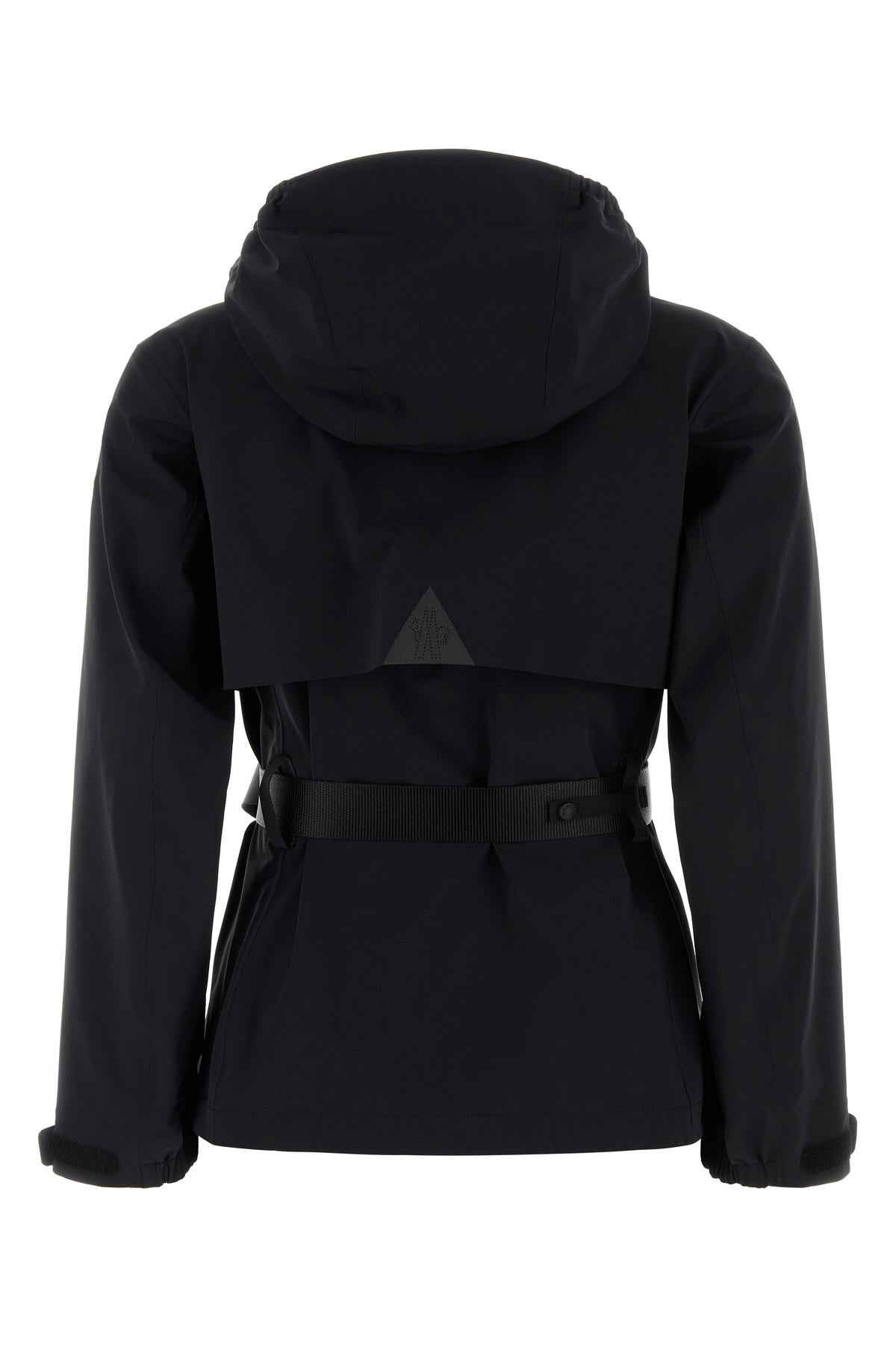 ジャケット MONCLER BLACK STRETCH NYLON FEX JACKET Moncler Black stretch nylon Fex jacket | wananluxury