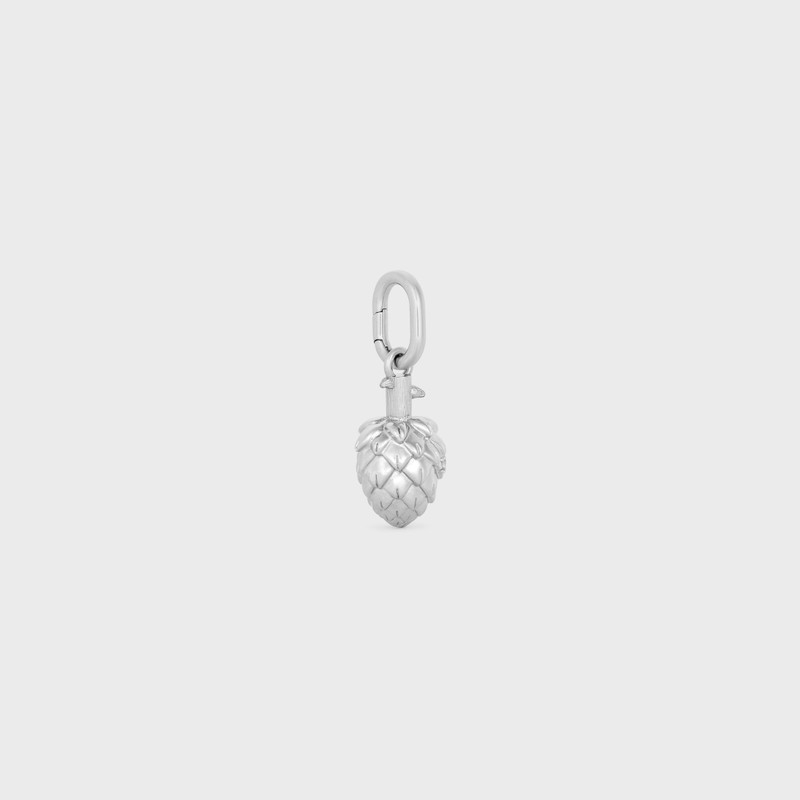 CELINE Celine Charms ARTICHOKE IN Brass with Rhodium Finish outlook