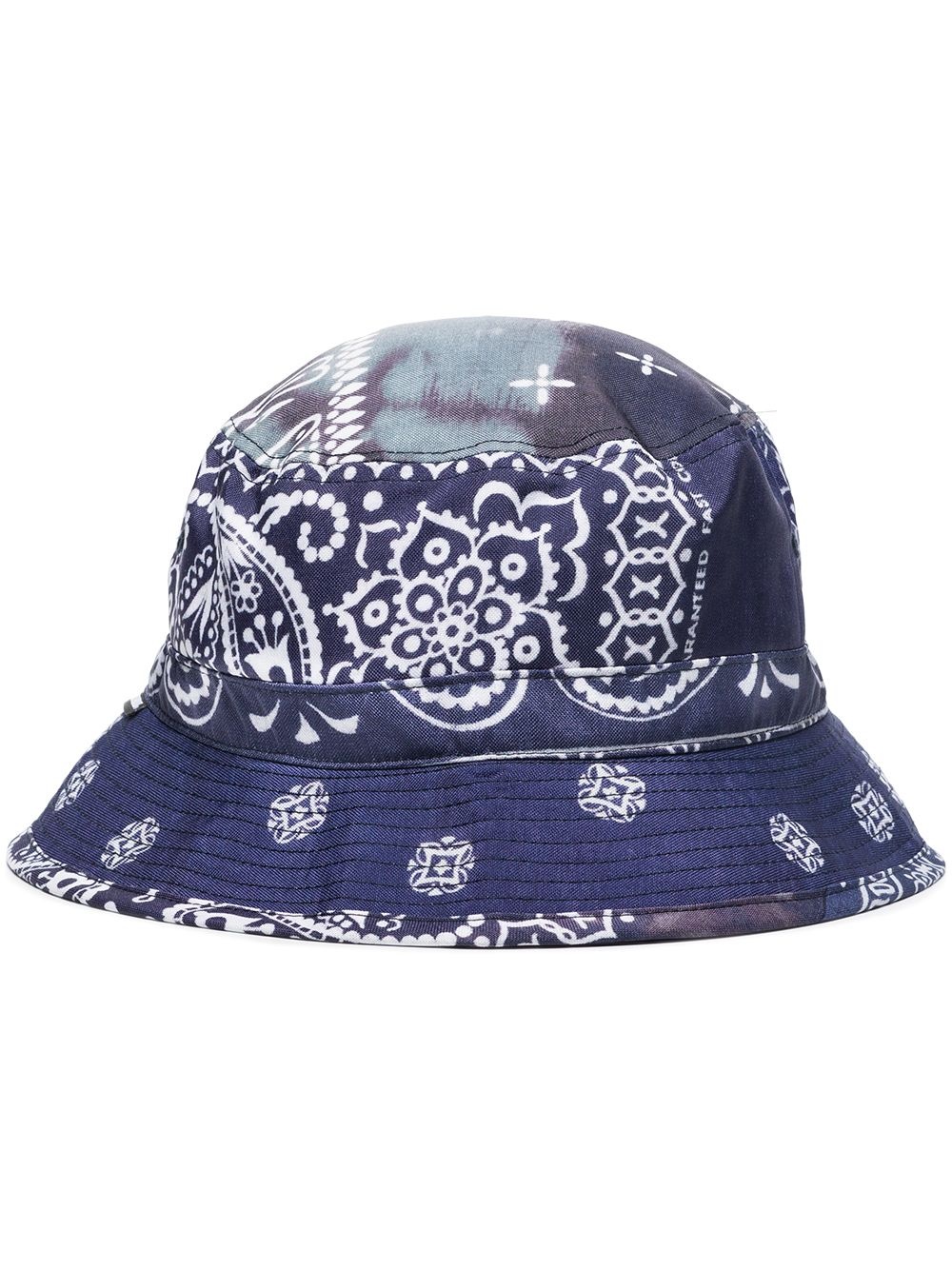 bandana-print bucket hat - 1