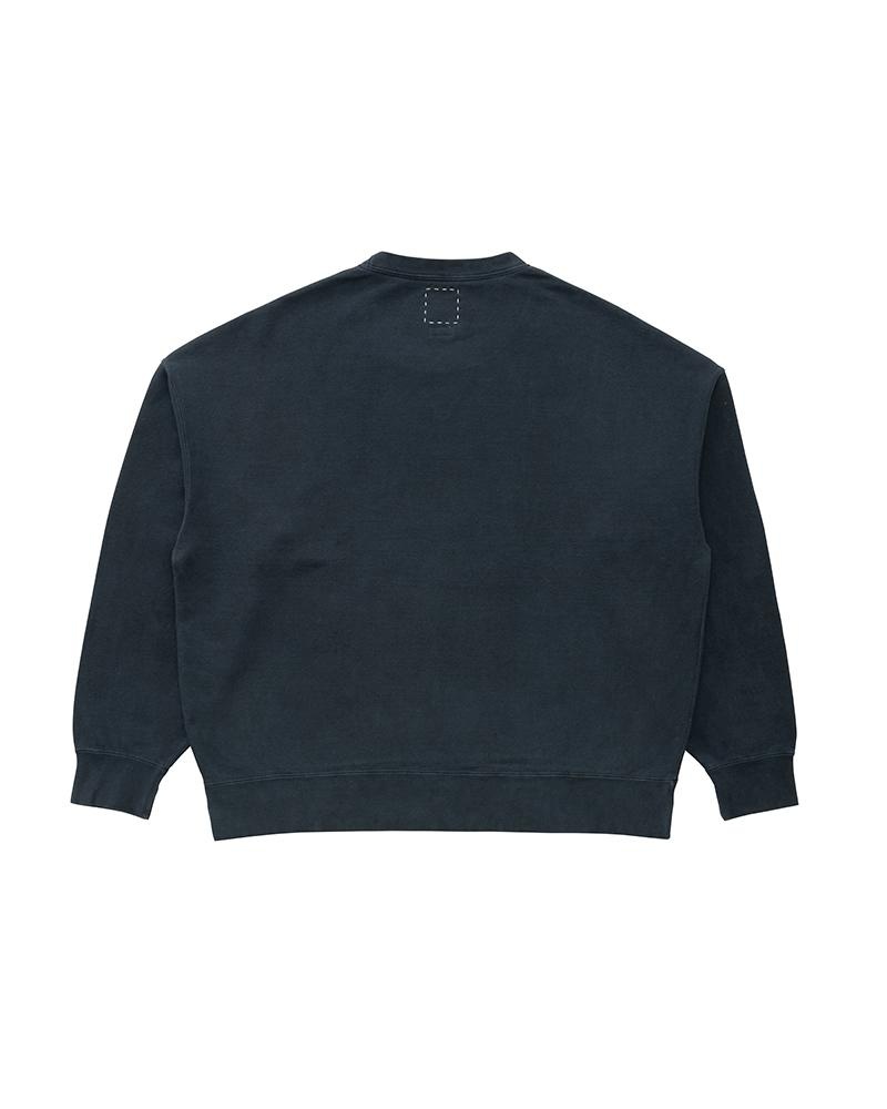 AMPLUS SB SWEAT L/S (N.D.) DK.INDIGO - 2