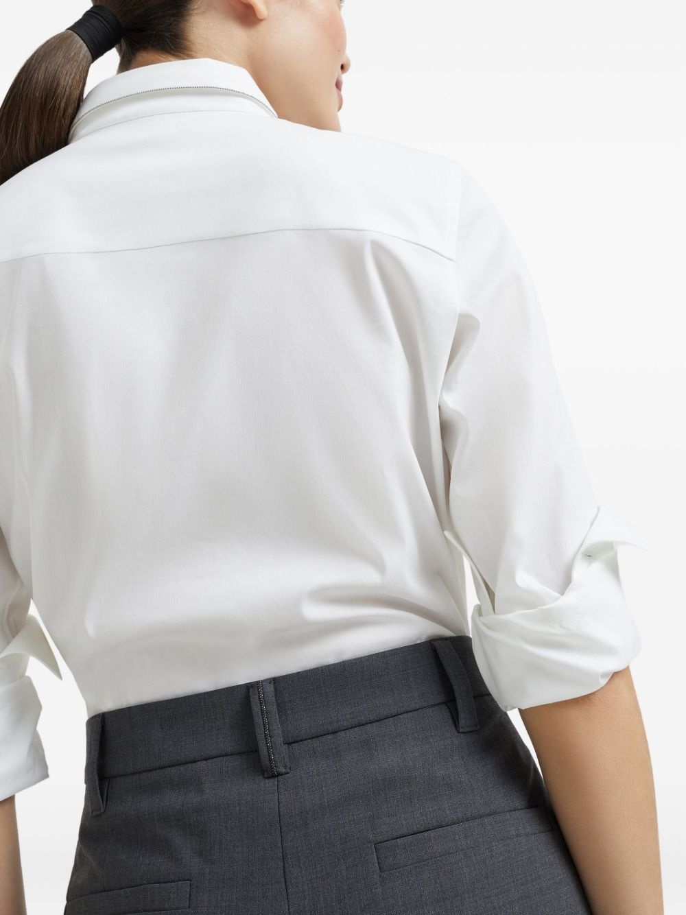 virgin-wool trousers - 5
