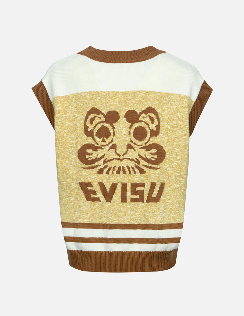 SPADE DARUMA JACQUARD FASHION FIT KNIT VEST 2