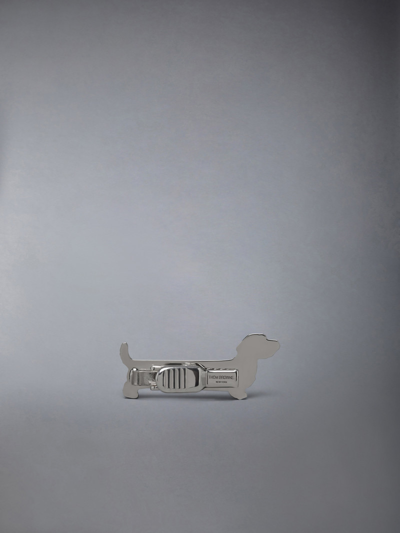 Thom Browne STERLING SILVER CRYSTLAL LIMOUSINE HECTOR TIE BAR outlook