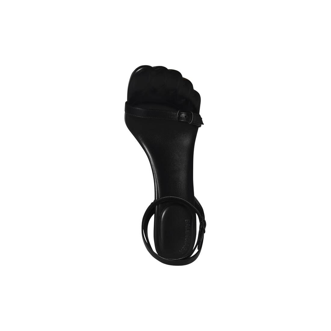 Women's Fetish 80mm Sandal in Black - 6