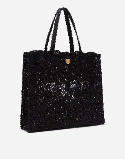 Dolce & Gabbana Large cordonetto lace Beatrice bag outlook