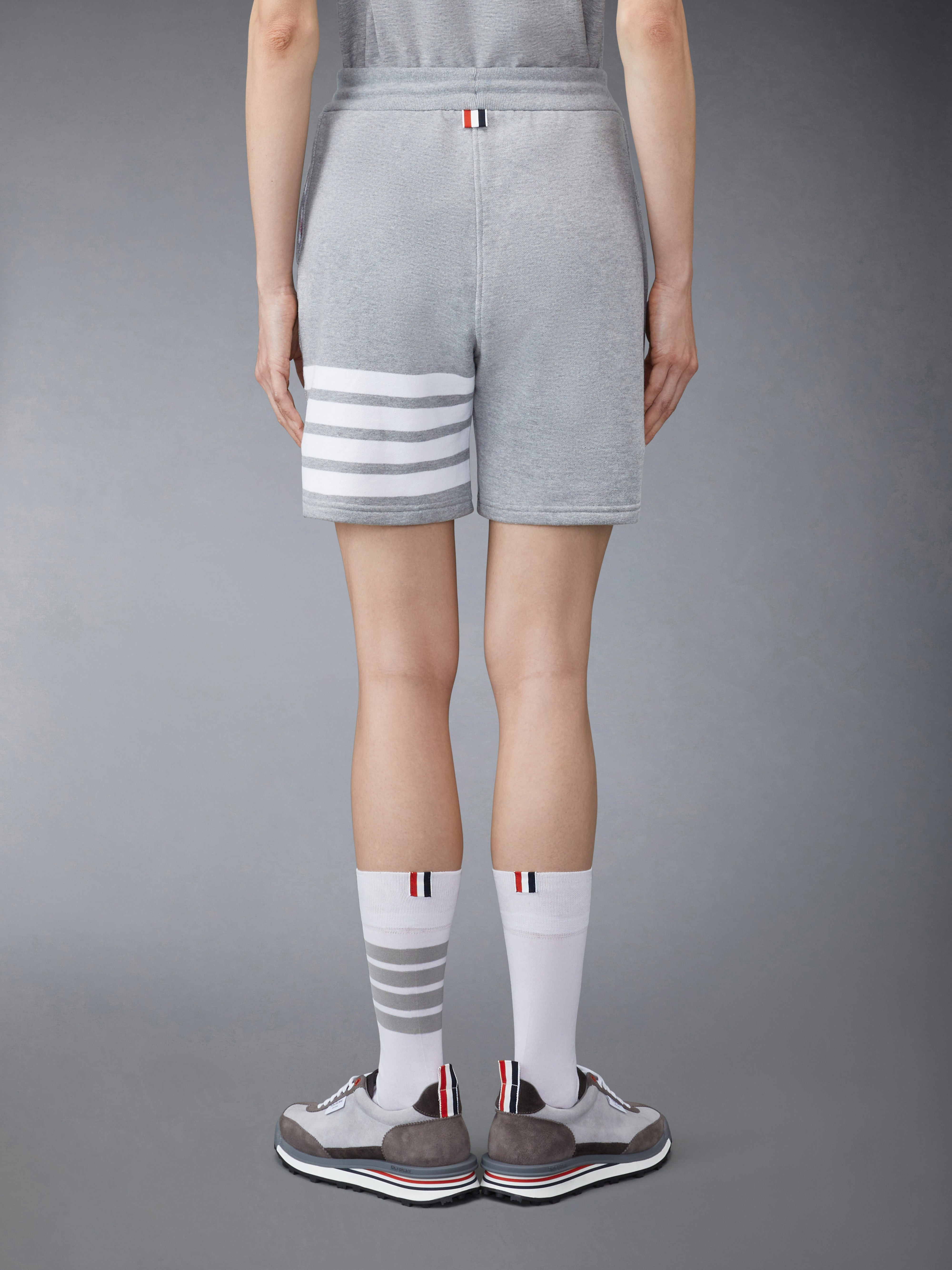 4-Bar stripe track shorts - 3