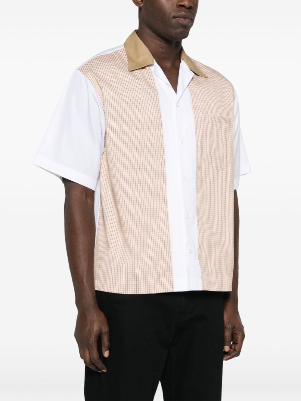 plaid poplin shirt - 3