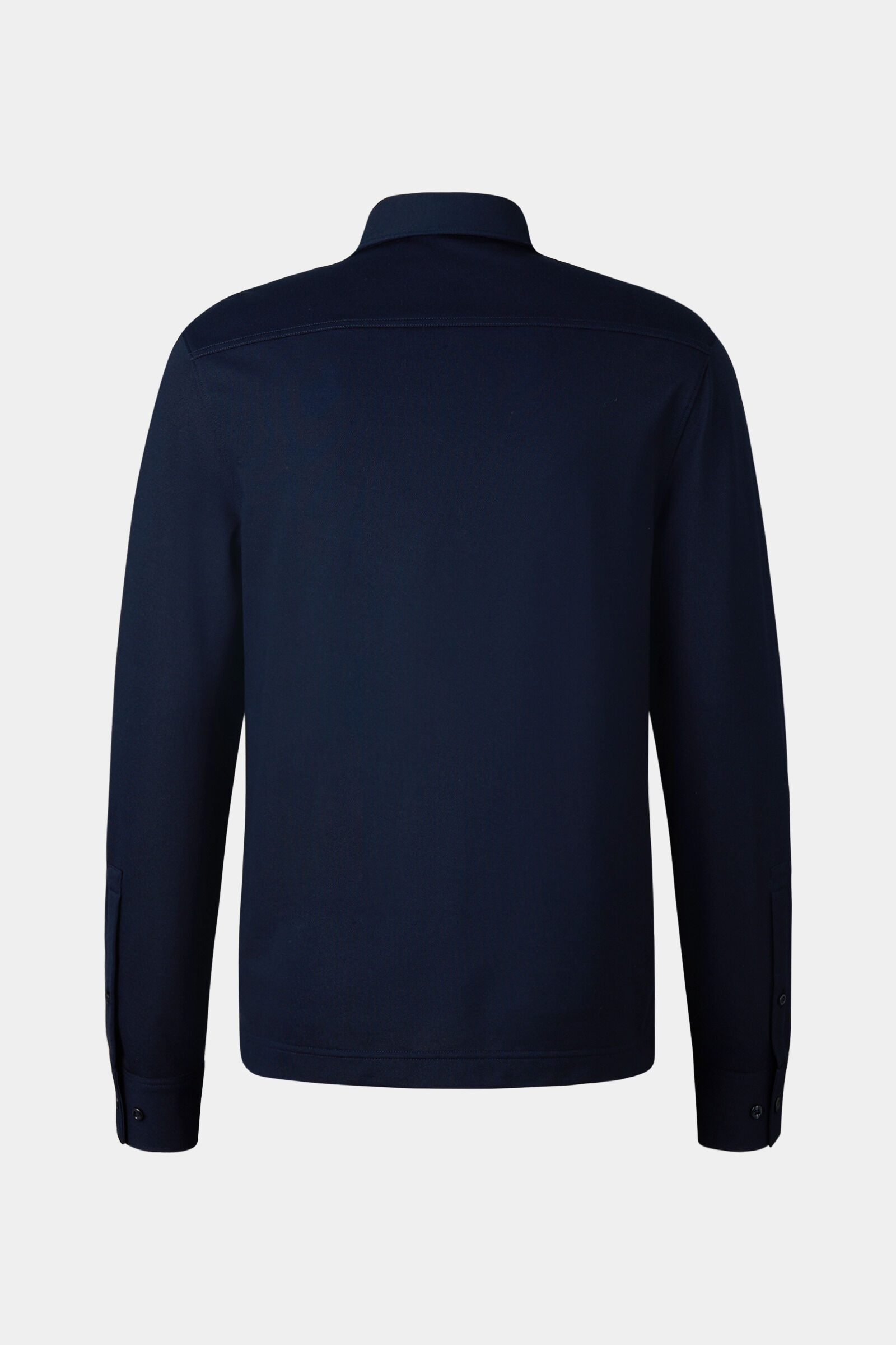 Piqué shirt Franz in Navy blue - 6