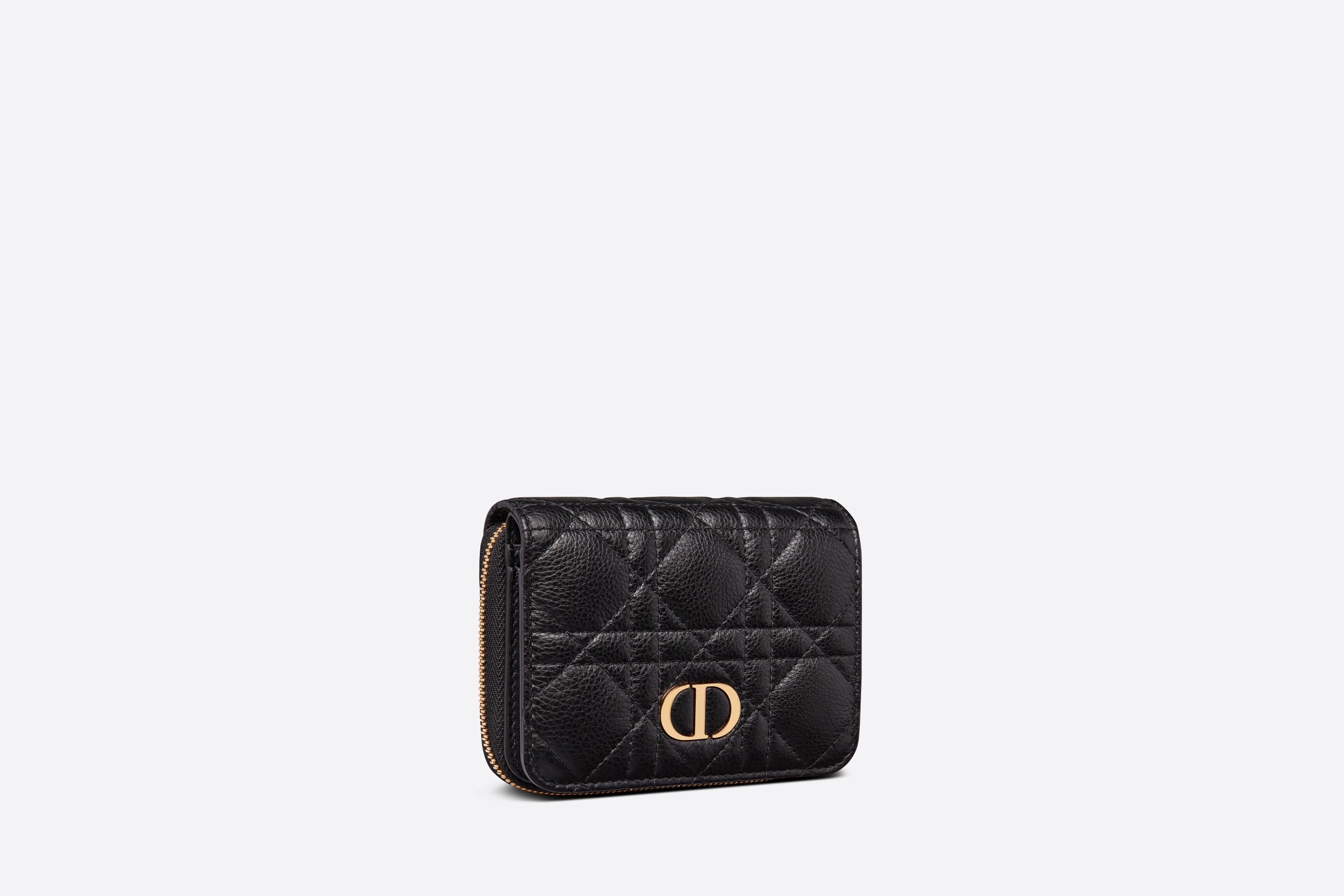 Dior Caro Compact Zipped Wallet - 2