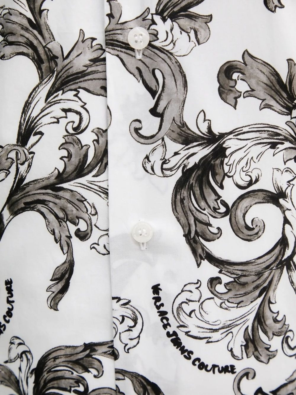 baroque-print shirt - 4