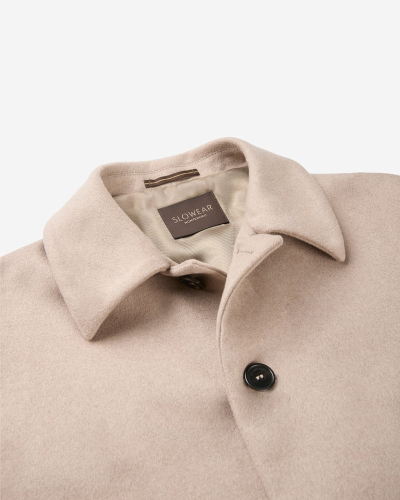 Regular fit wool and cashmere loden 6