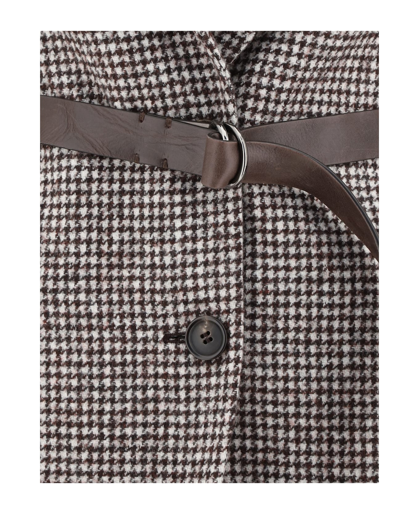 Blazer Jacket With Belt - 3