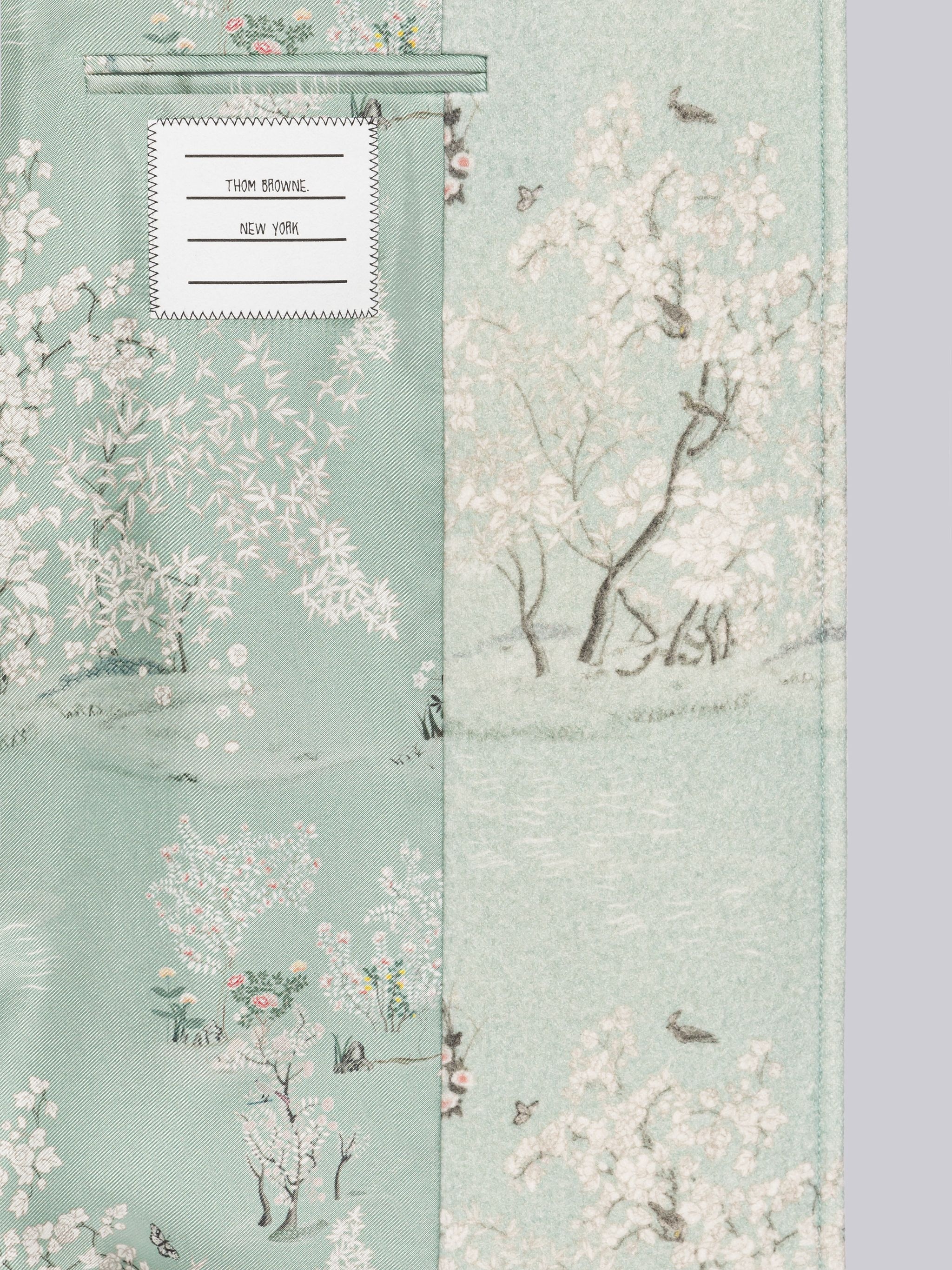 Toile Silk Twill Bal Collar Overcoat - 6