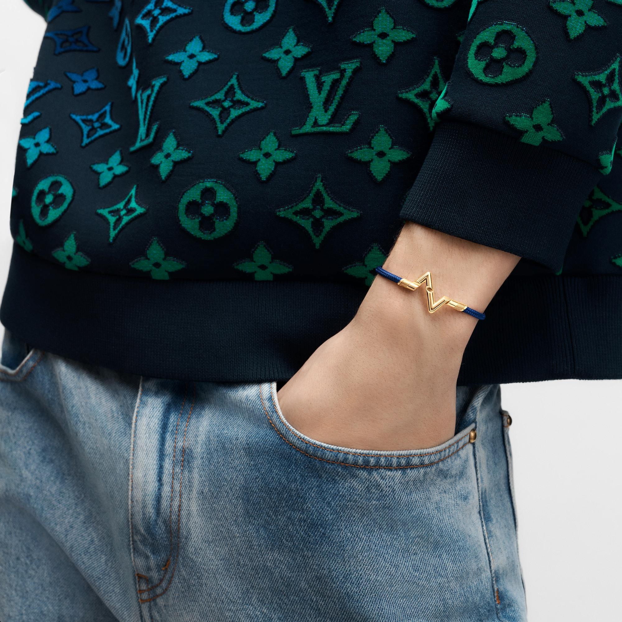 LV Volt Upside Down Play Large Bracelet, Yellow Gold - 5