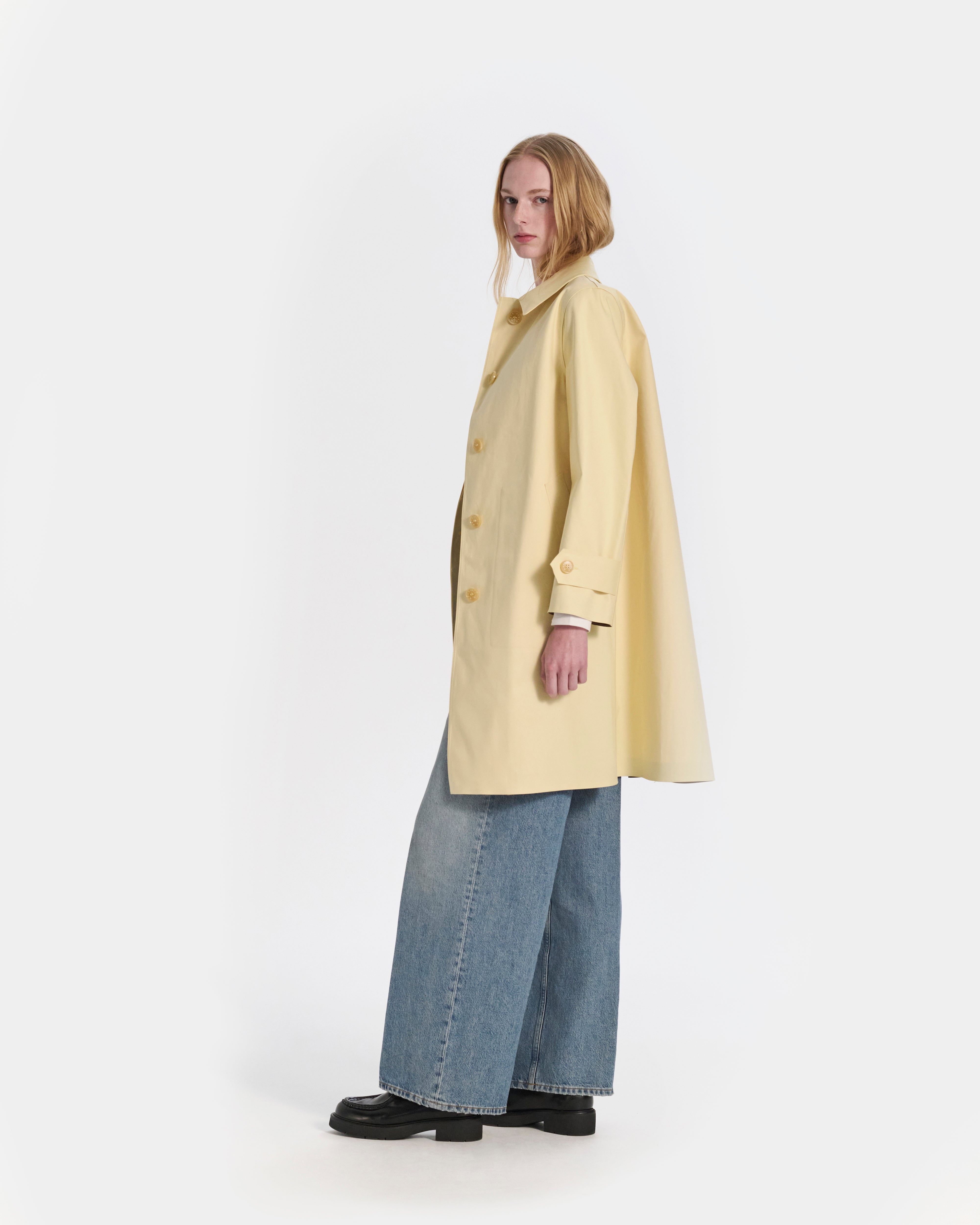 Banton Rubberised 3/4 Length Coat - 6