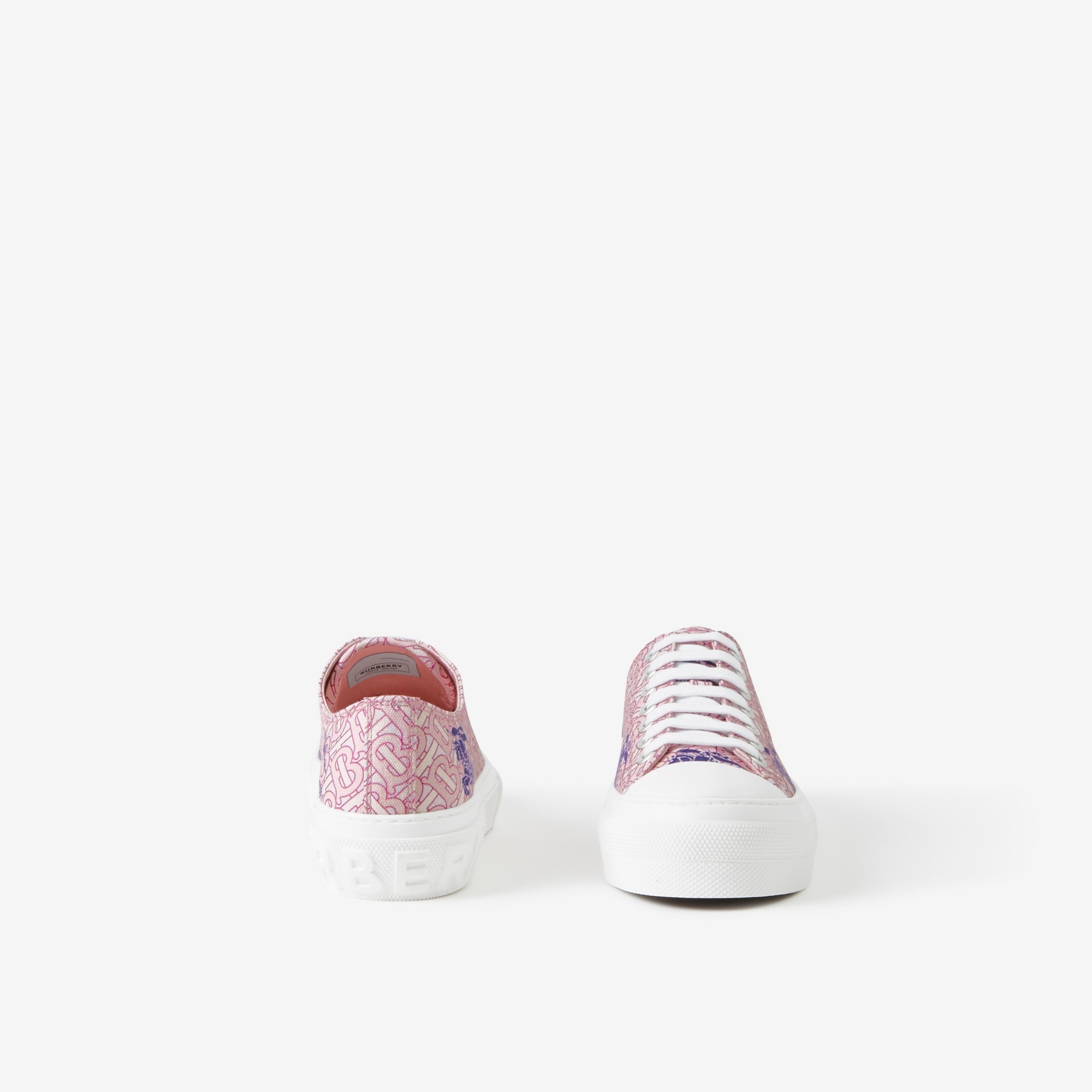 EKD Monogram Cotton Sneakers - 4