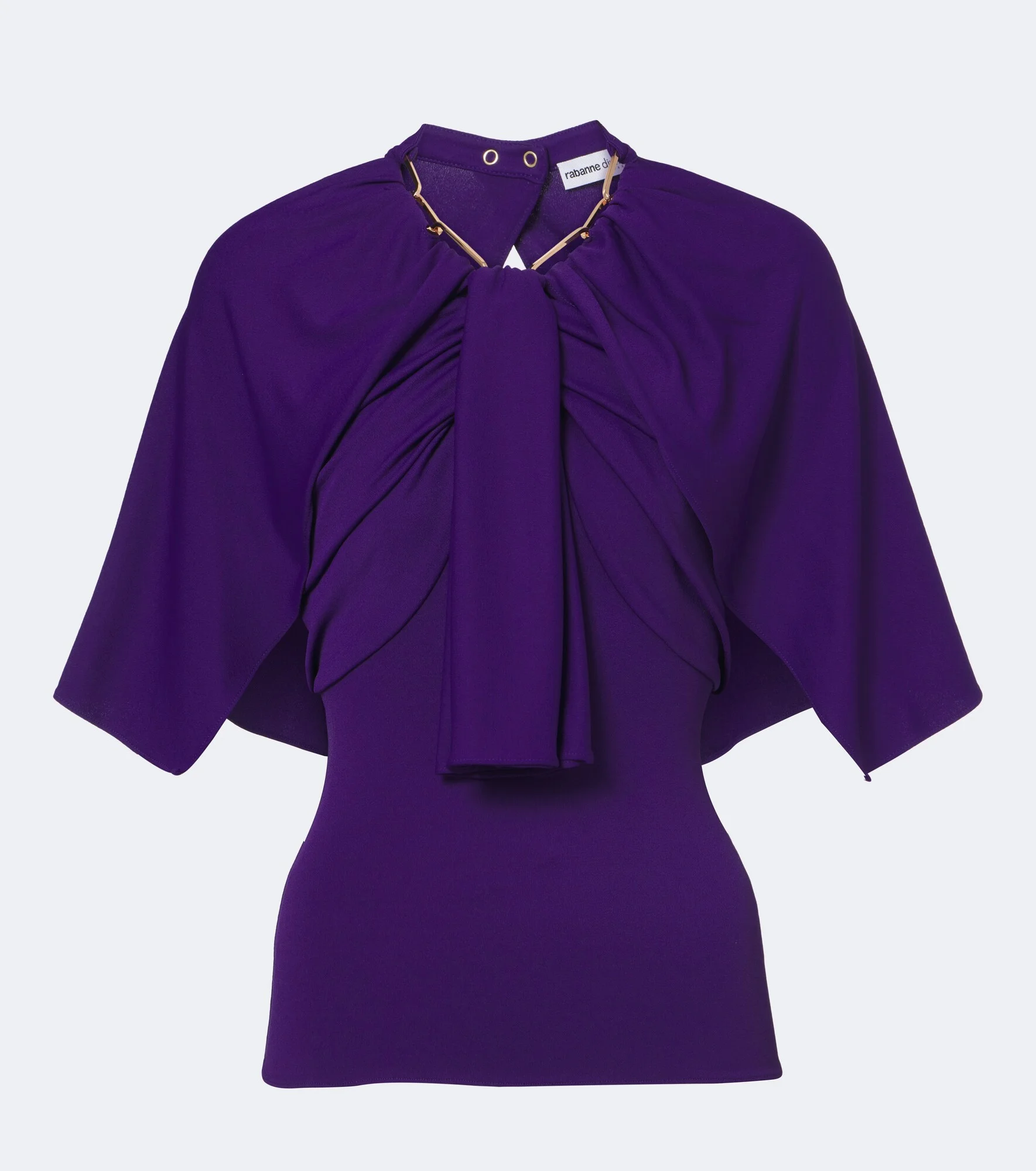 x Dinh Van embellished crêpe top - 1