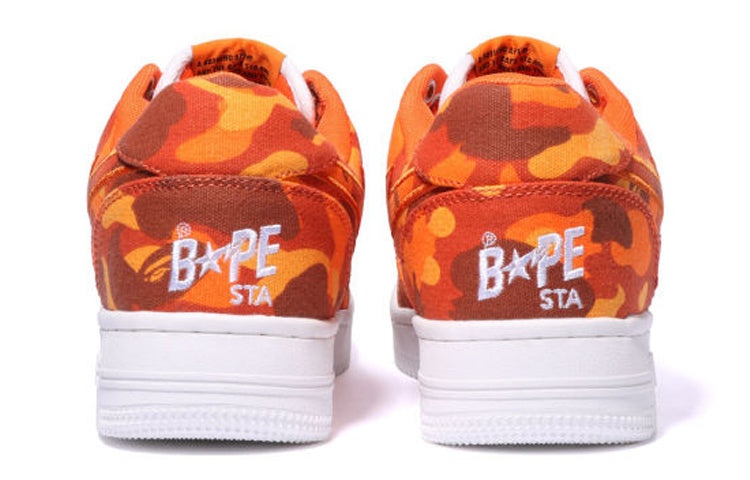 A BATHING APE x Heron Preston Bape Sta 'White Orange' 1I23-191-904 - 3
