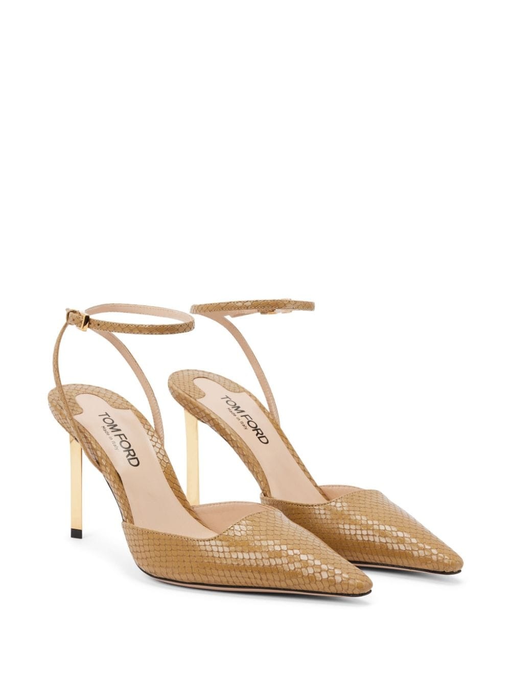 85mm embossed pumps - 2