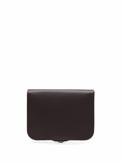 A.P.C. snap-fastening leather wallet outlook