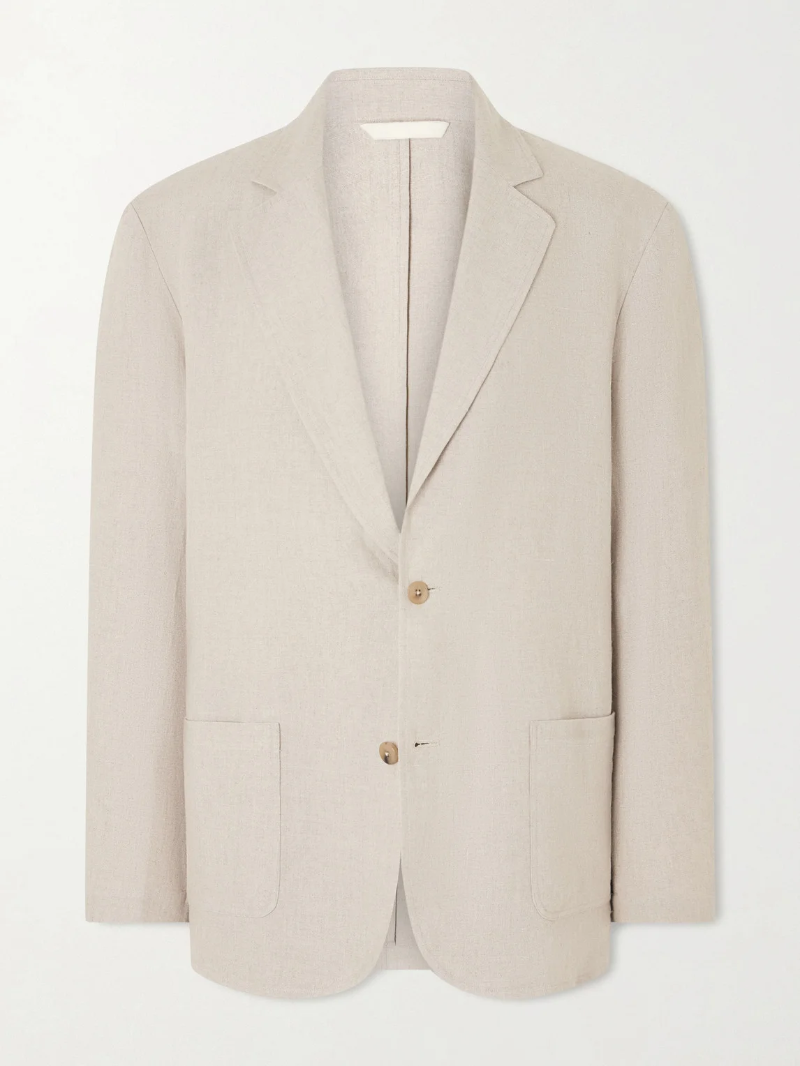 Writer's Unstructured Linen Suit Jacket - 1