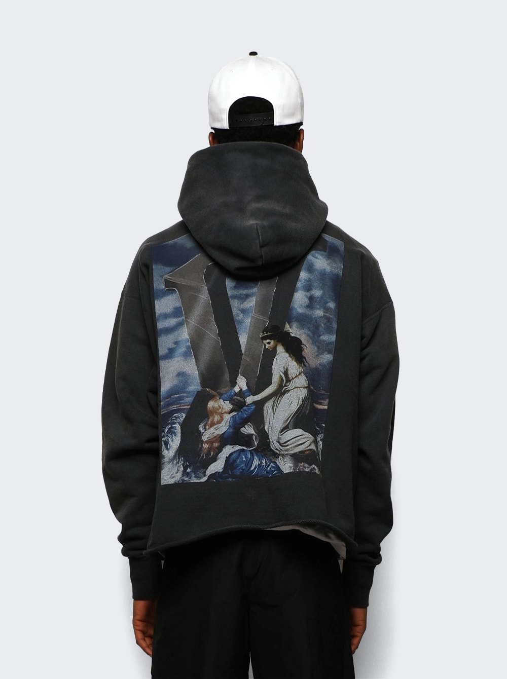 X Vlone Maria Black Sweatshirt - 6