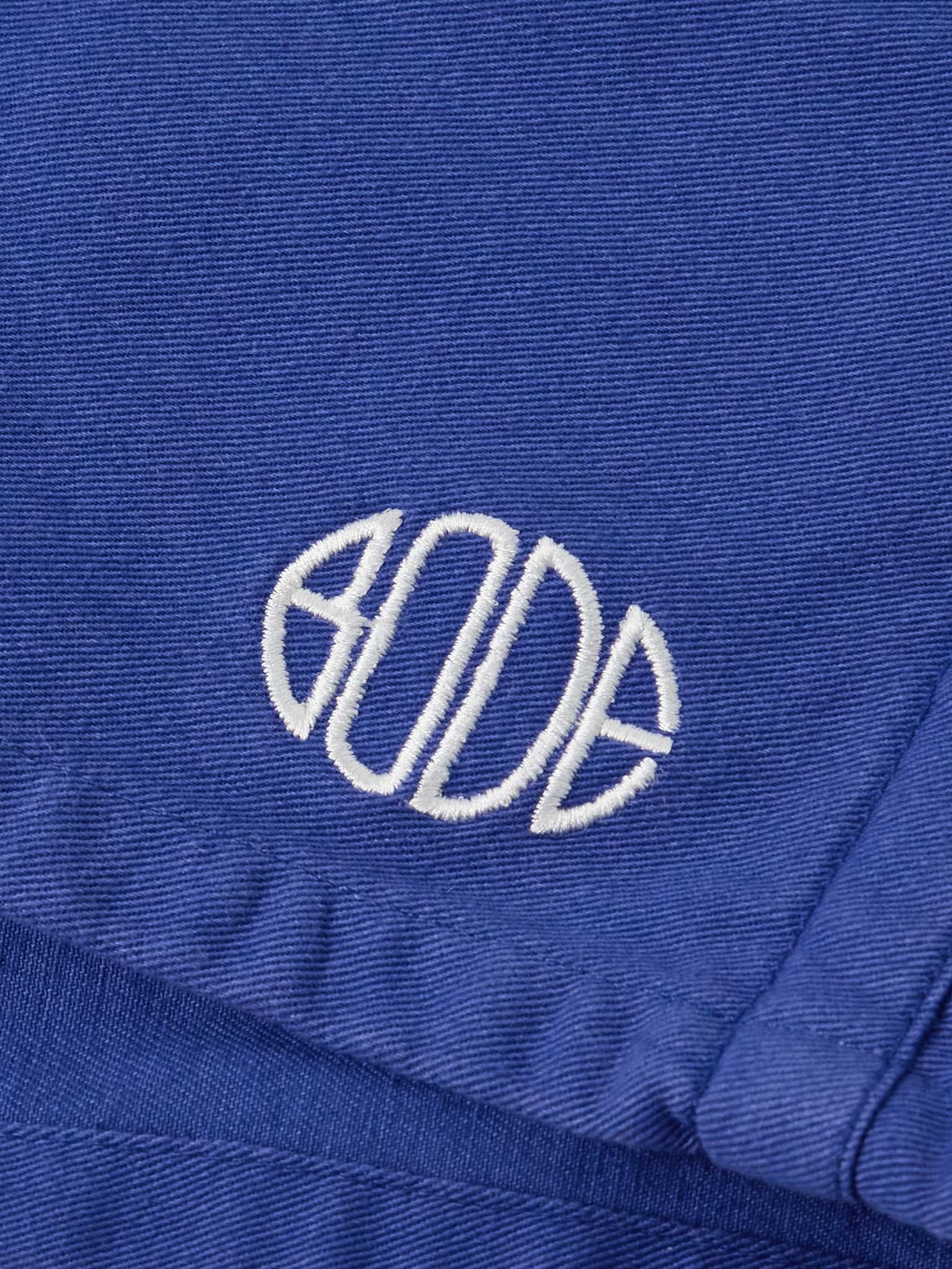 Field Straight-Leg Logo-Embroidered Cotton-Twill Shorts - 5