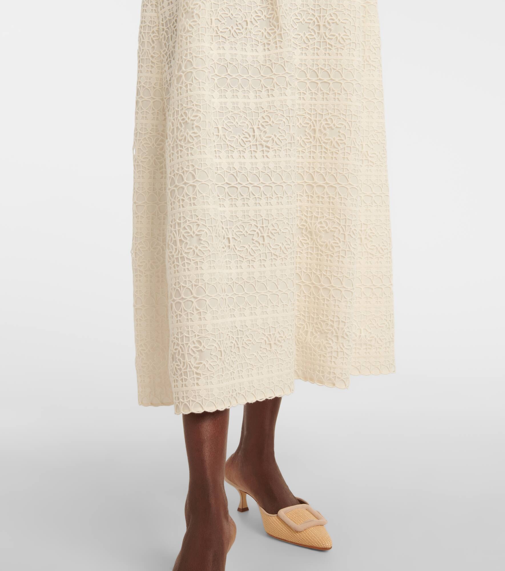 Macramé midi dress - 5