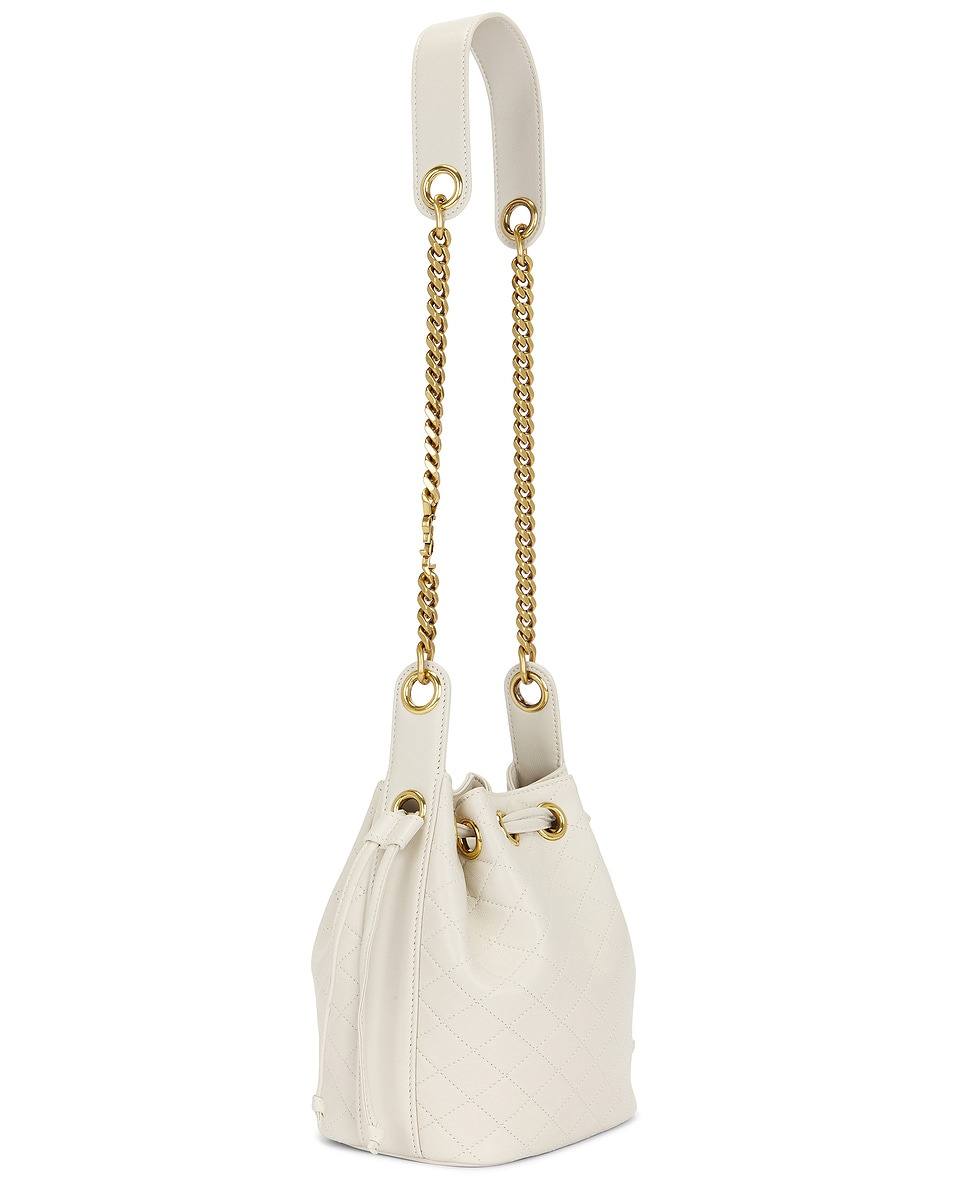 Small Cassandre Quilted Bucket Bag - 3