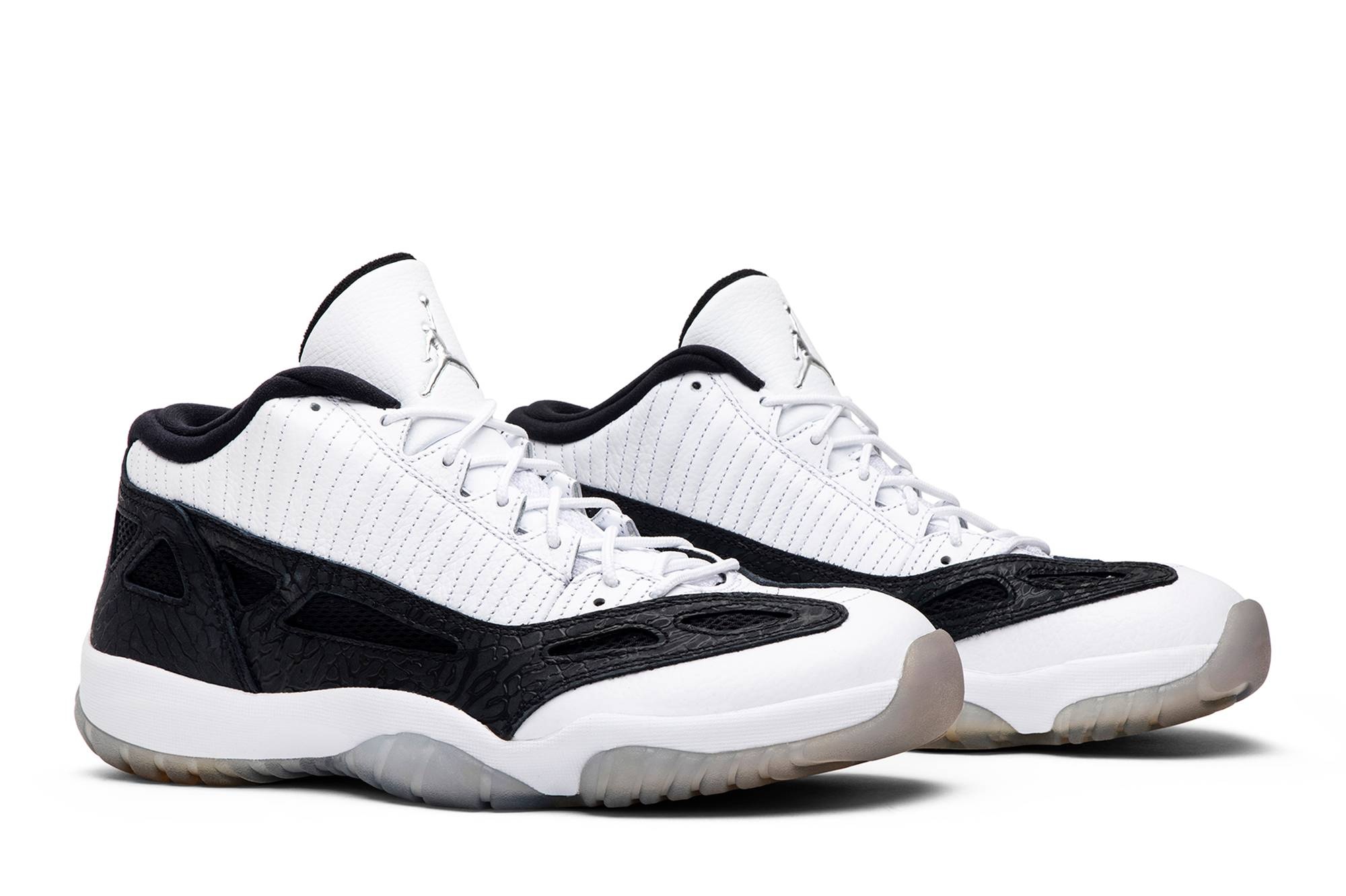 Air Jordan 11 Retro Low IE 'White Black' - 8