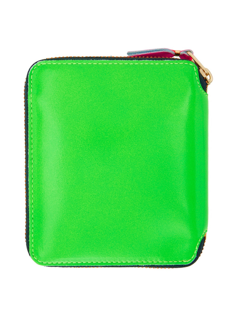 Comme Des Garçons Green Super Fluo Line Wallet outlook