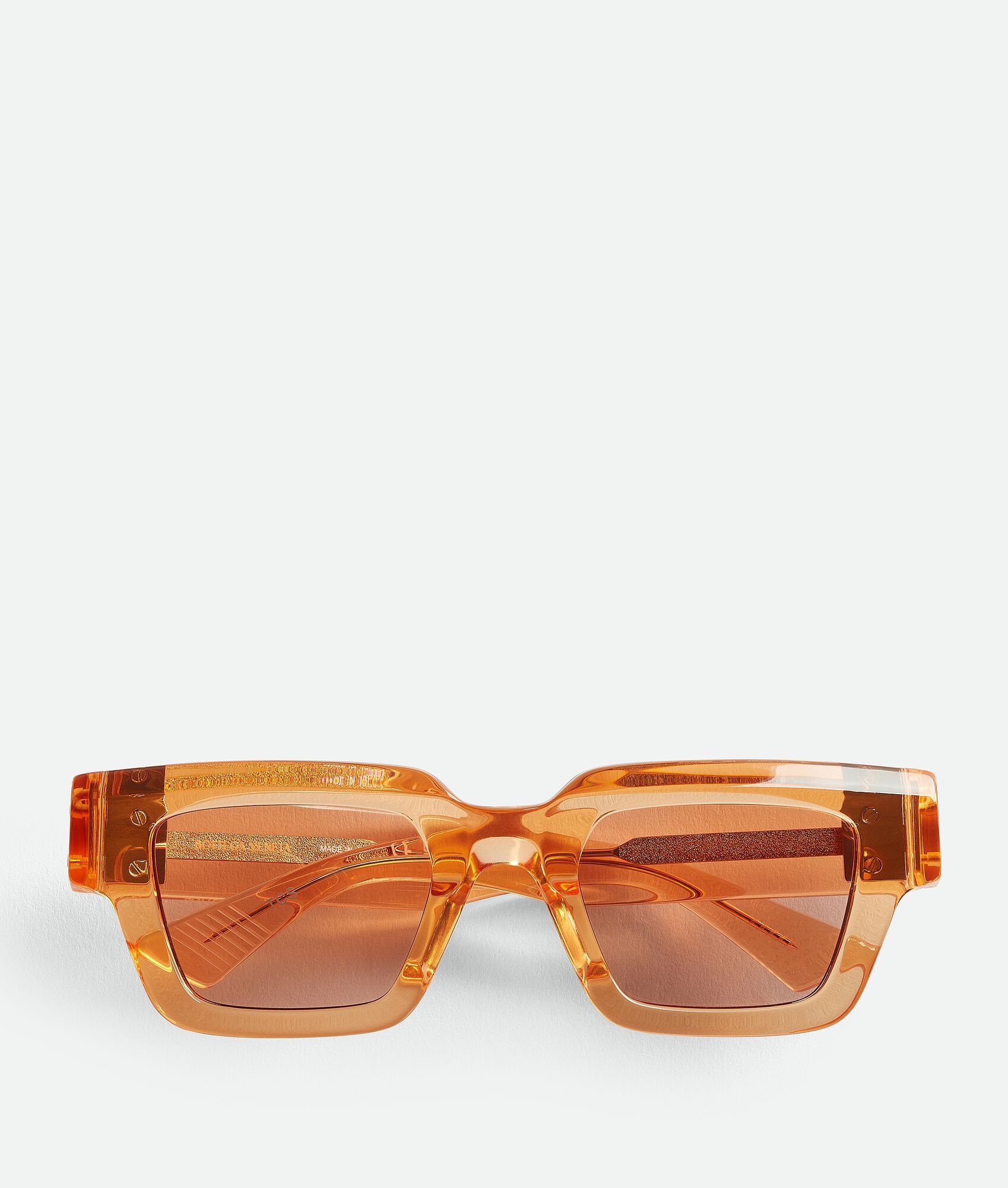 Hinge Acetate Square Sunglasses - 1