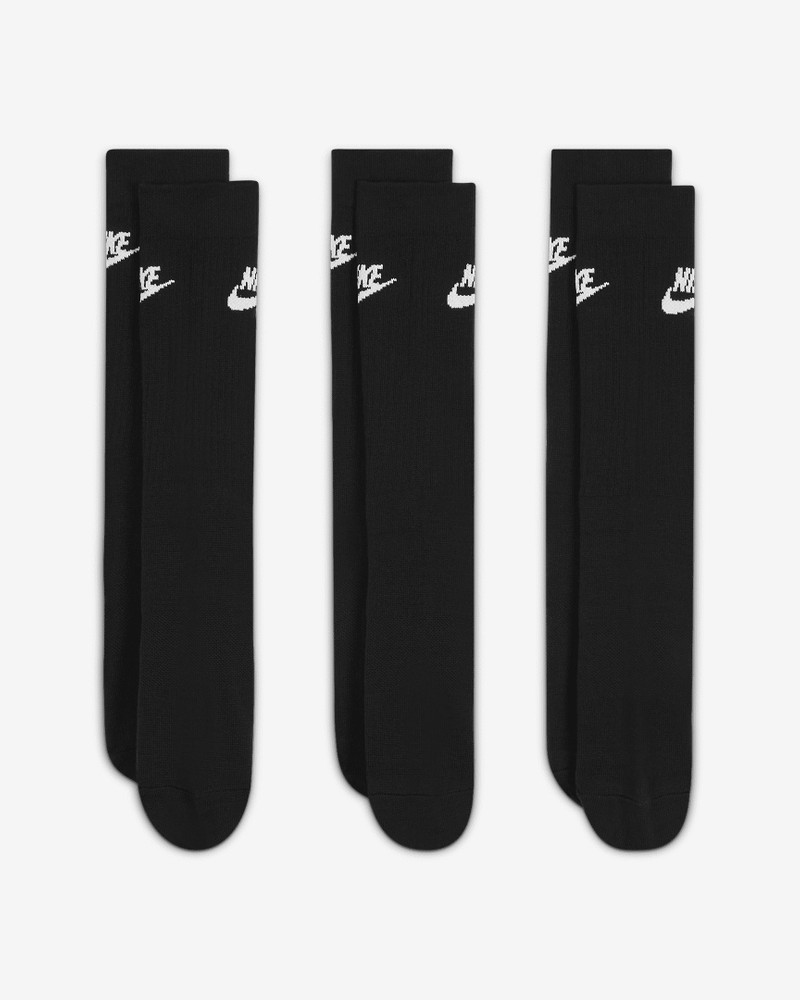 Nike Nike Sportswear Everyday Essential Crew Socks (3 Pairs) outlook