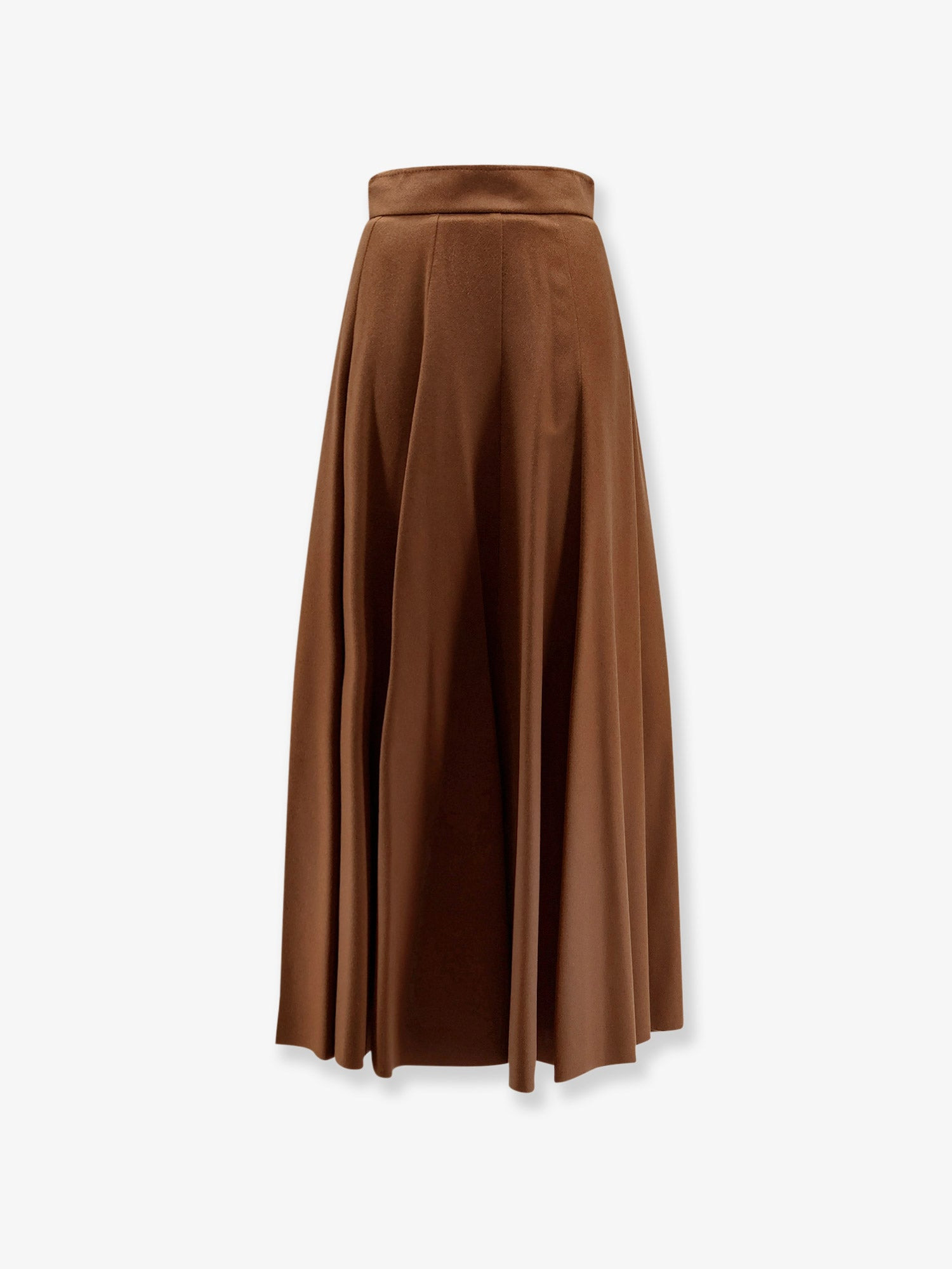Sagra Long Camel Skirt - 1