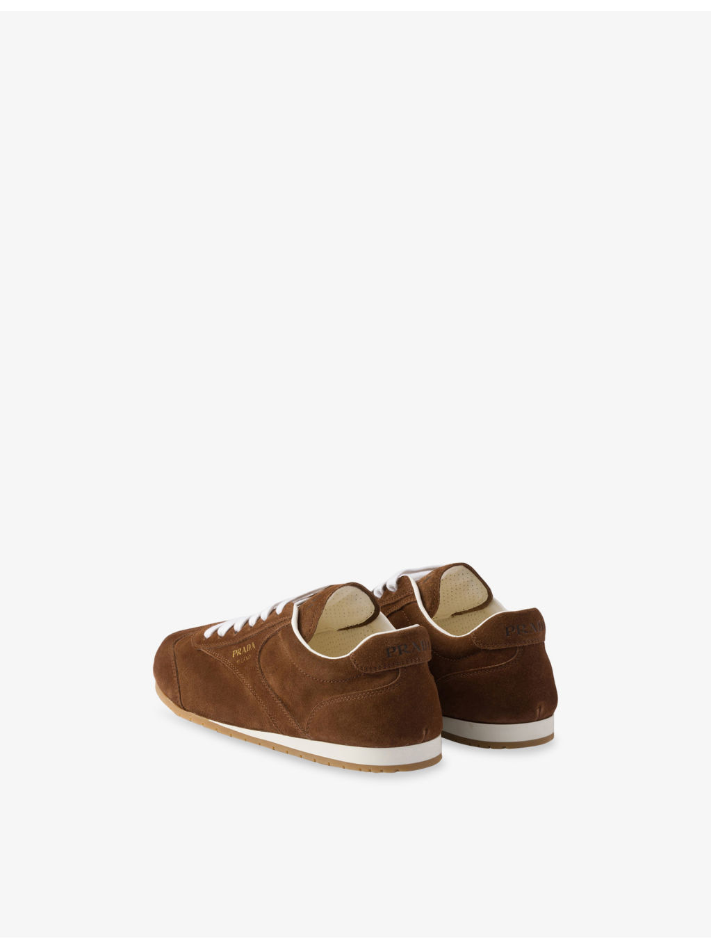 Logo Suede Trainers - 4