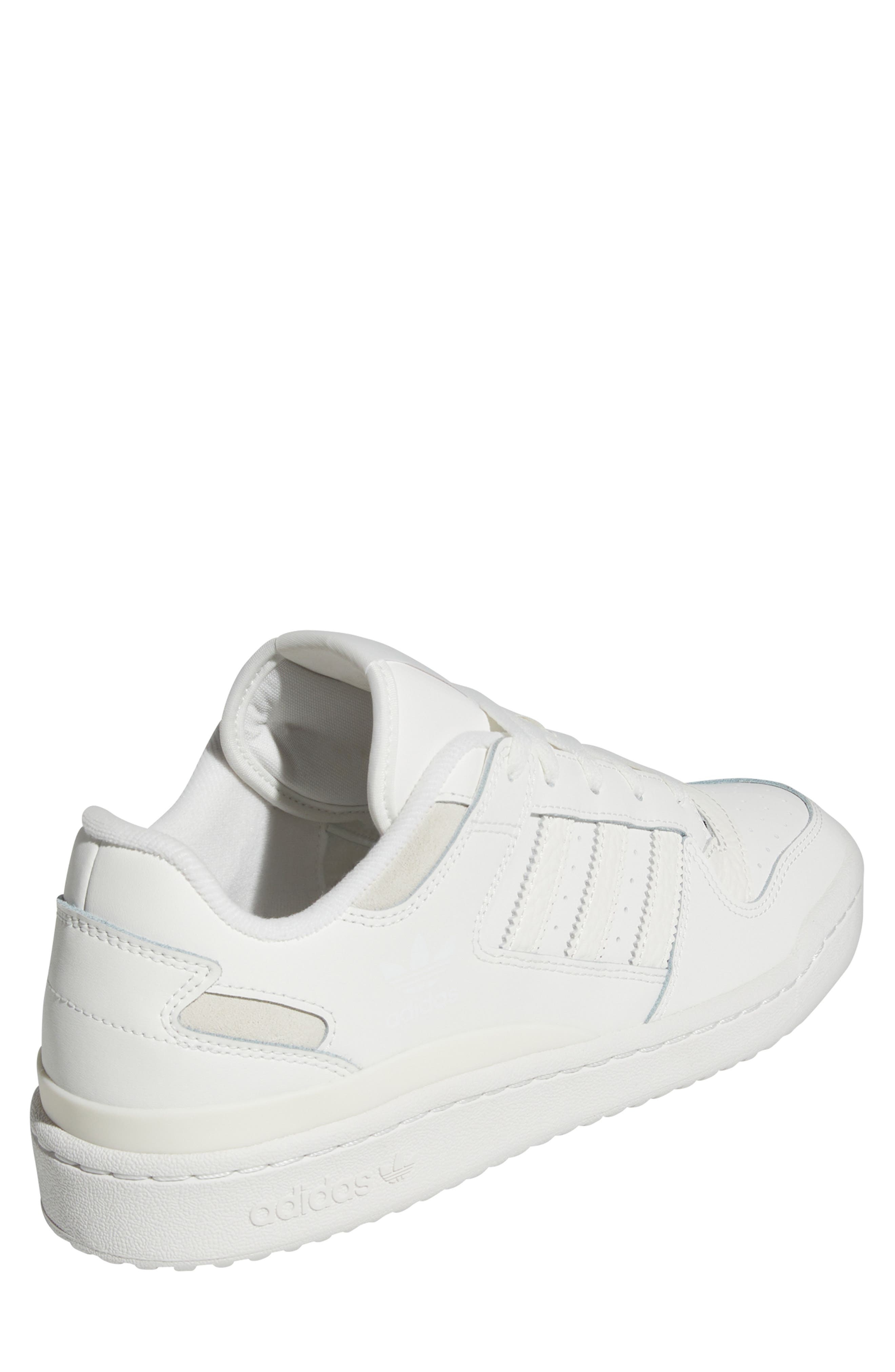 adidas Forum Low CL Sneaker in White/White/Grey at Nordstrom - 2