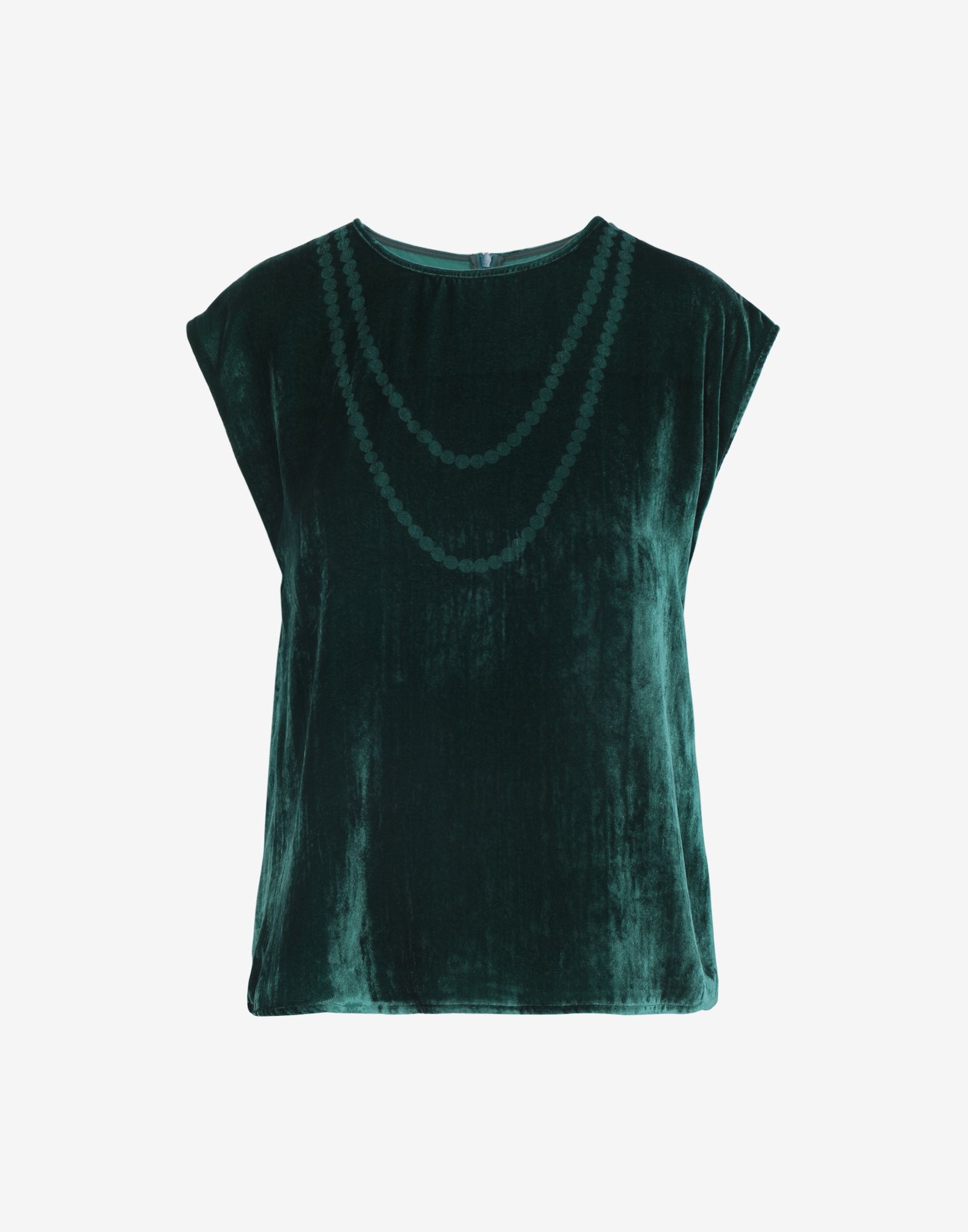 Shadow velvet top - 1