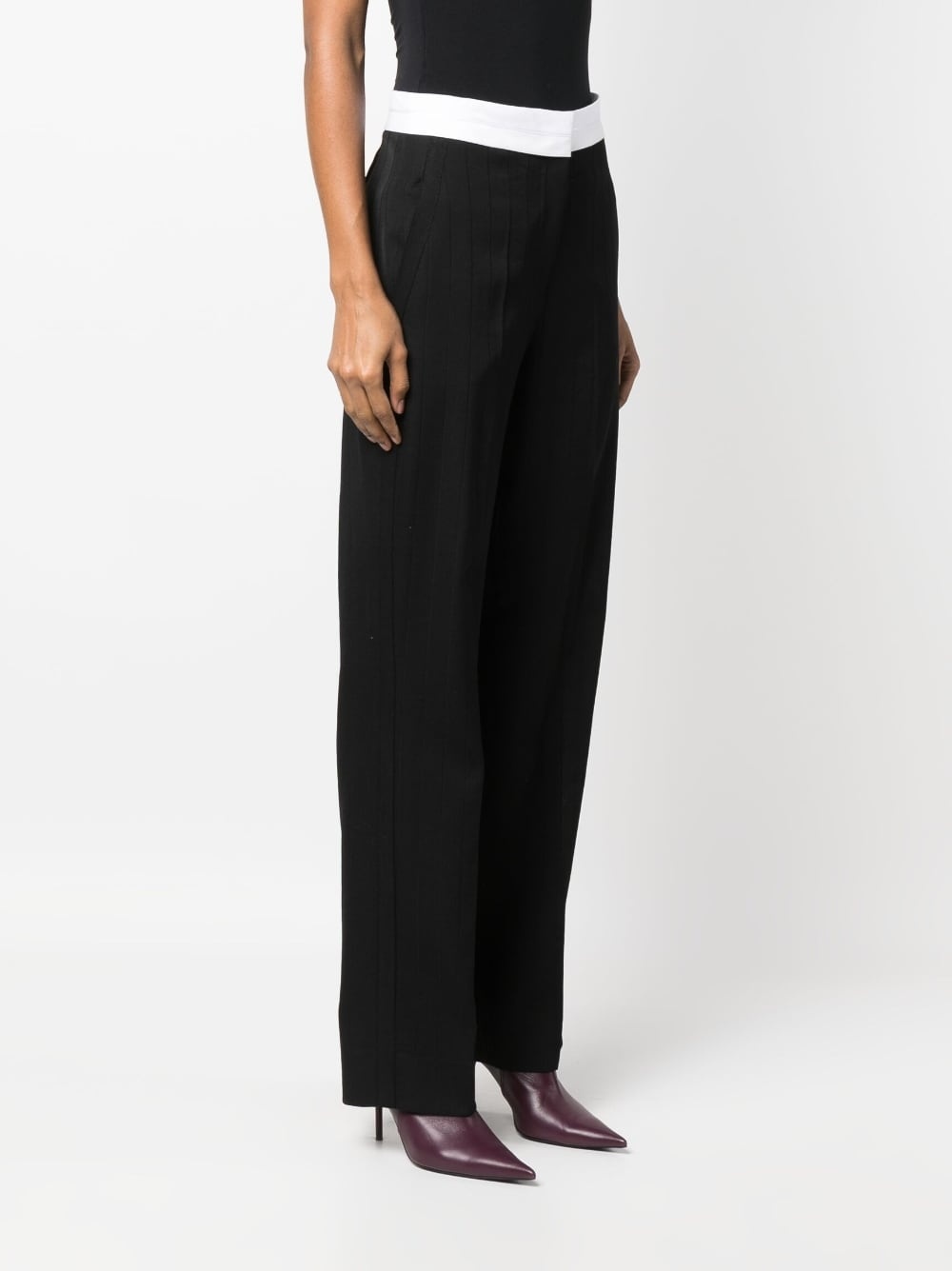 straight-leg trousers - 3