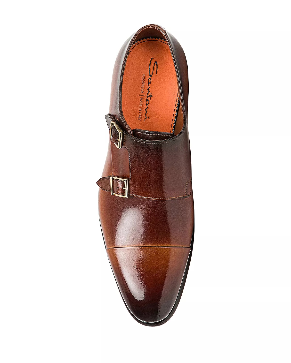 Men's Carter Cap Toe Double Monk Strap Dress Shoes - 5