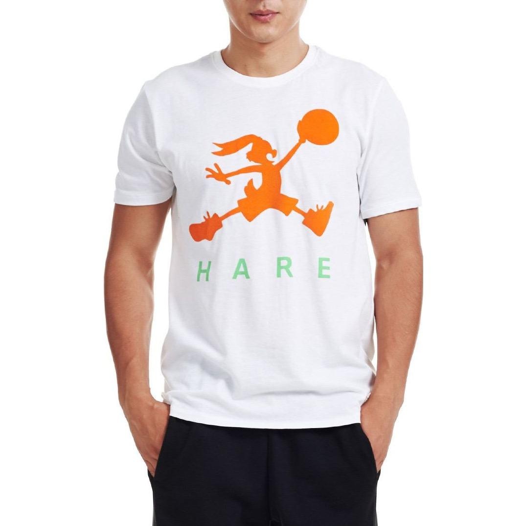 Air Jordan Hare T-Shirt 'White' 717083-100 - 3