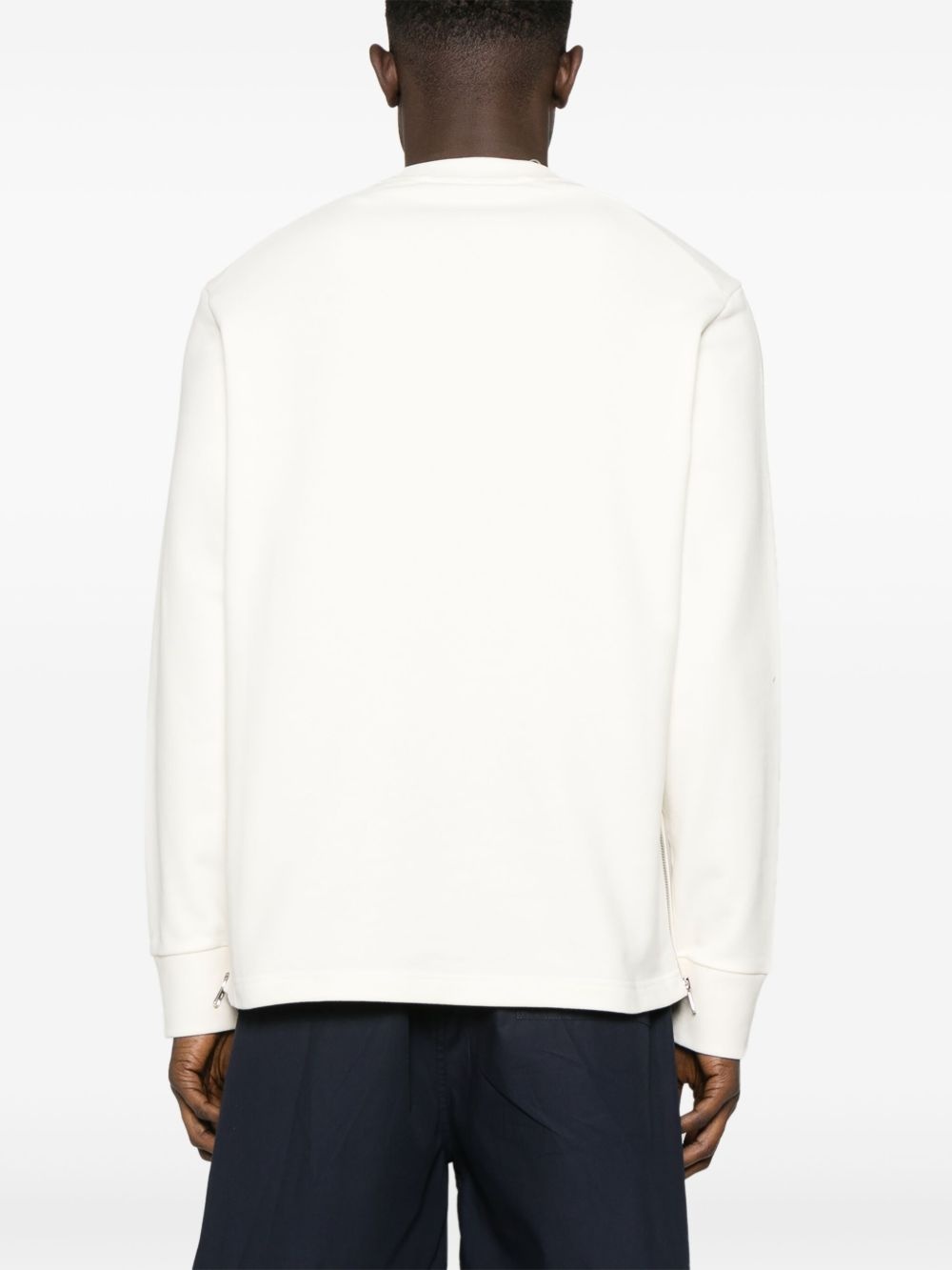 logo-patch sweatshirt - 4