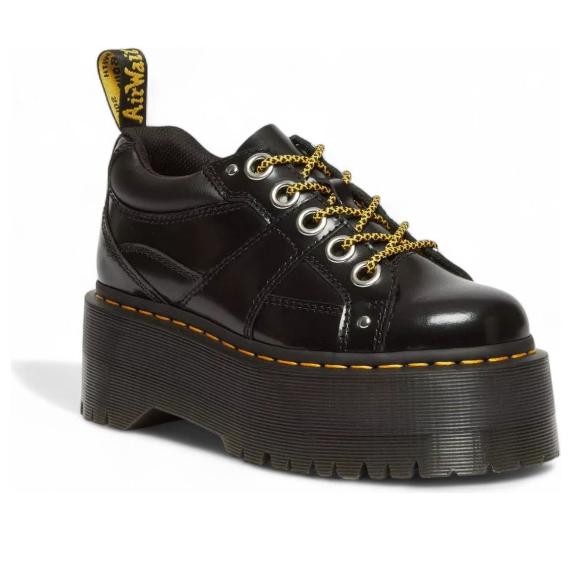 (WMNS) Dr. Martens 5-Eye Max Buttero Platform 'Black' 31423001 - 2