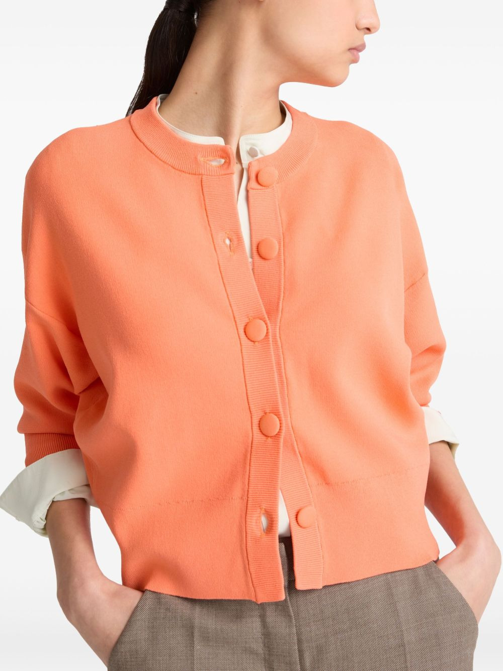 cropped cardigan - 4
