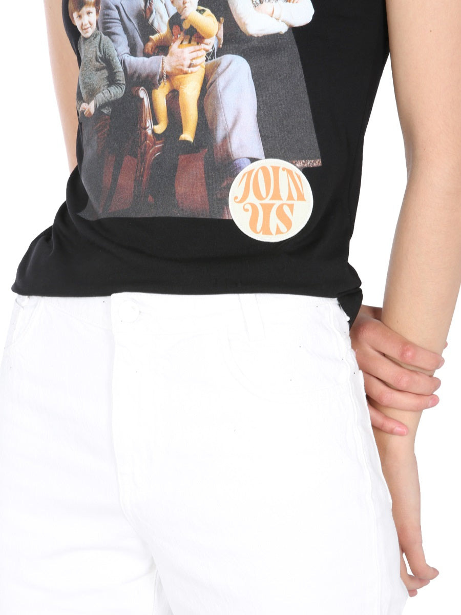 Raf Simons Women Crew Neck T-Shirt - 4