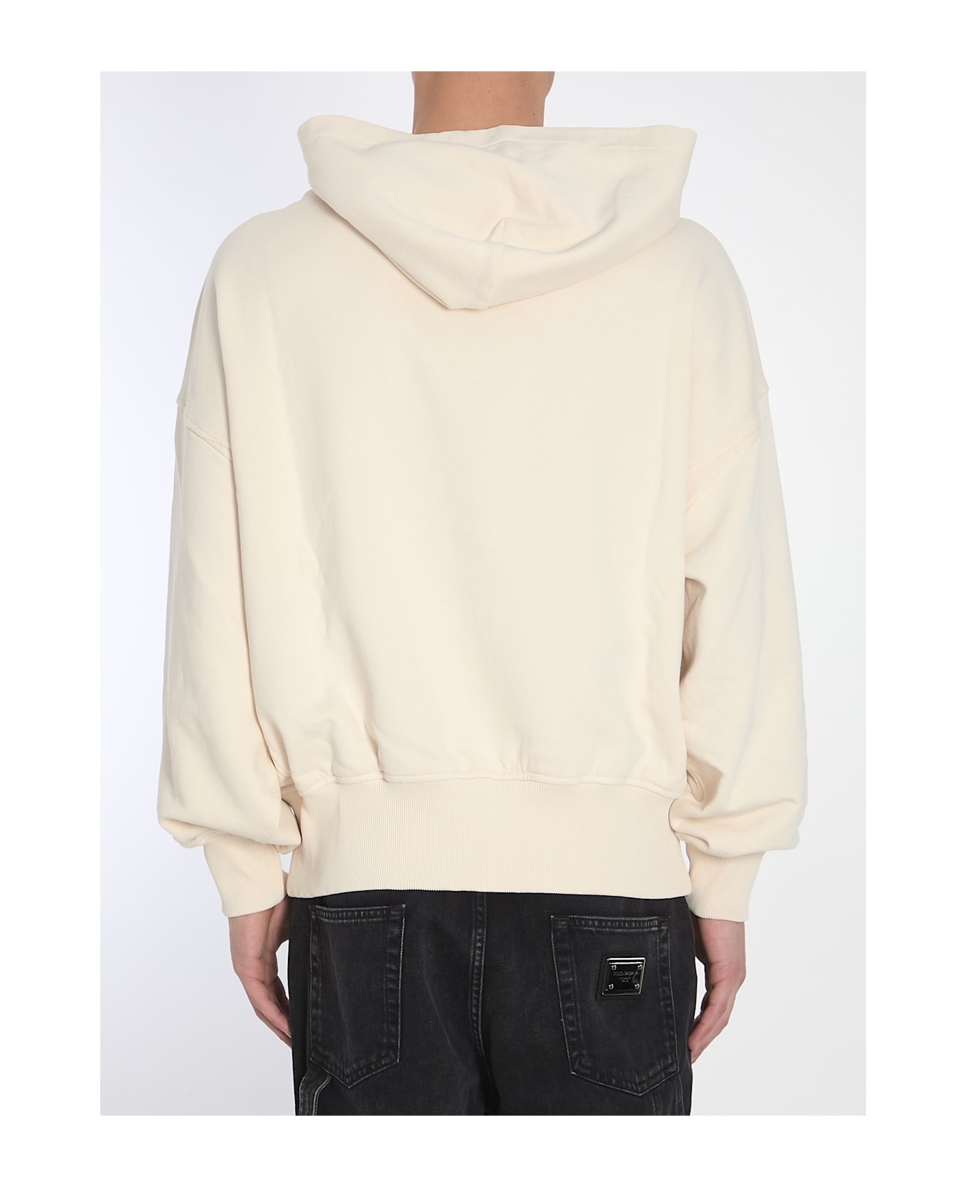 Hoodie With Embroidery - 4