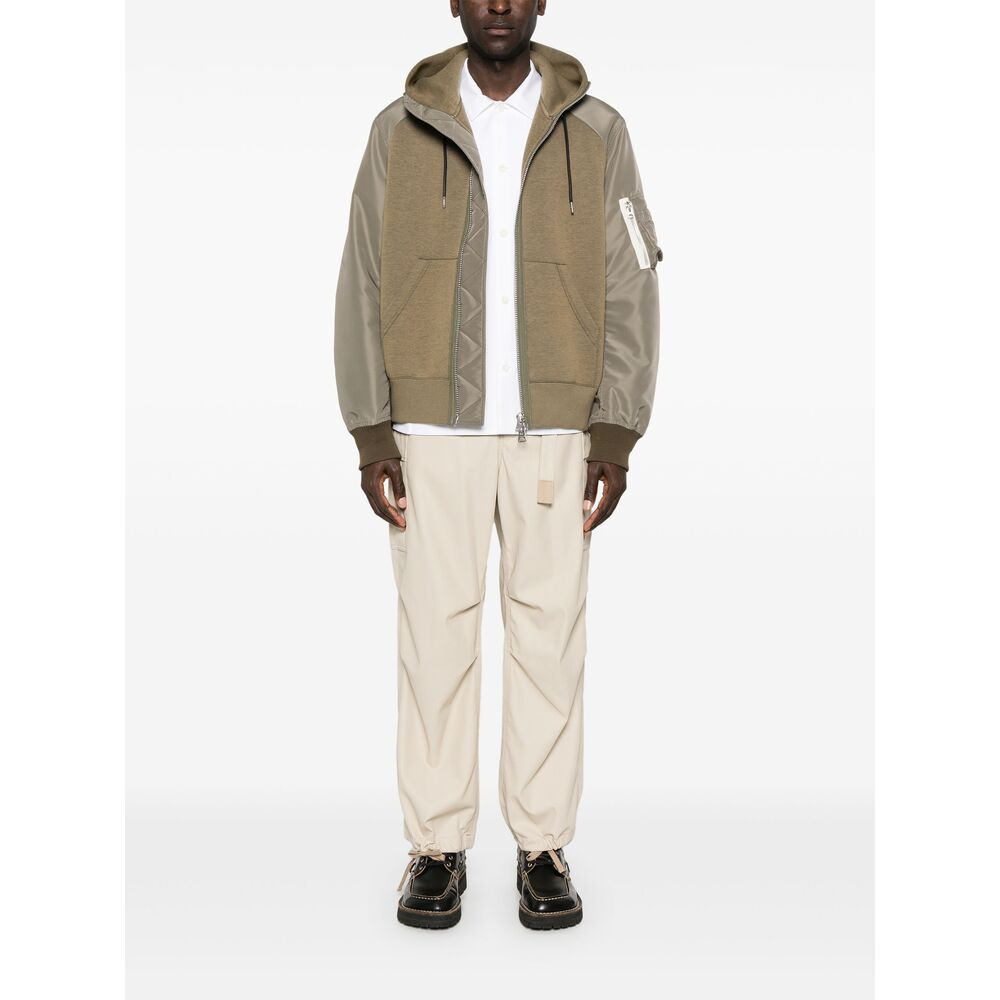 Sacai Green Sweaters & Knitwear - Hoodies Men - 4