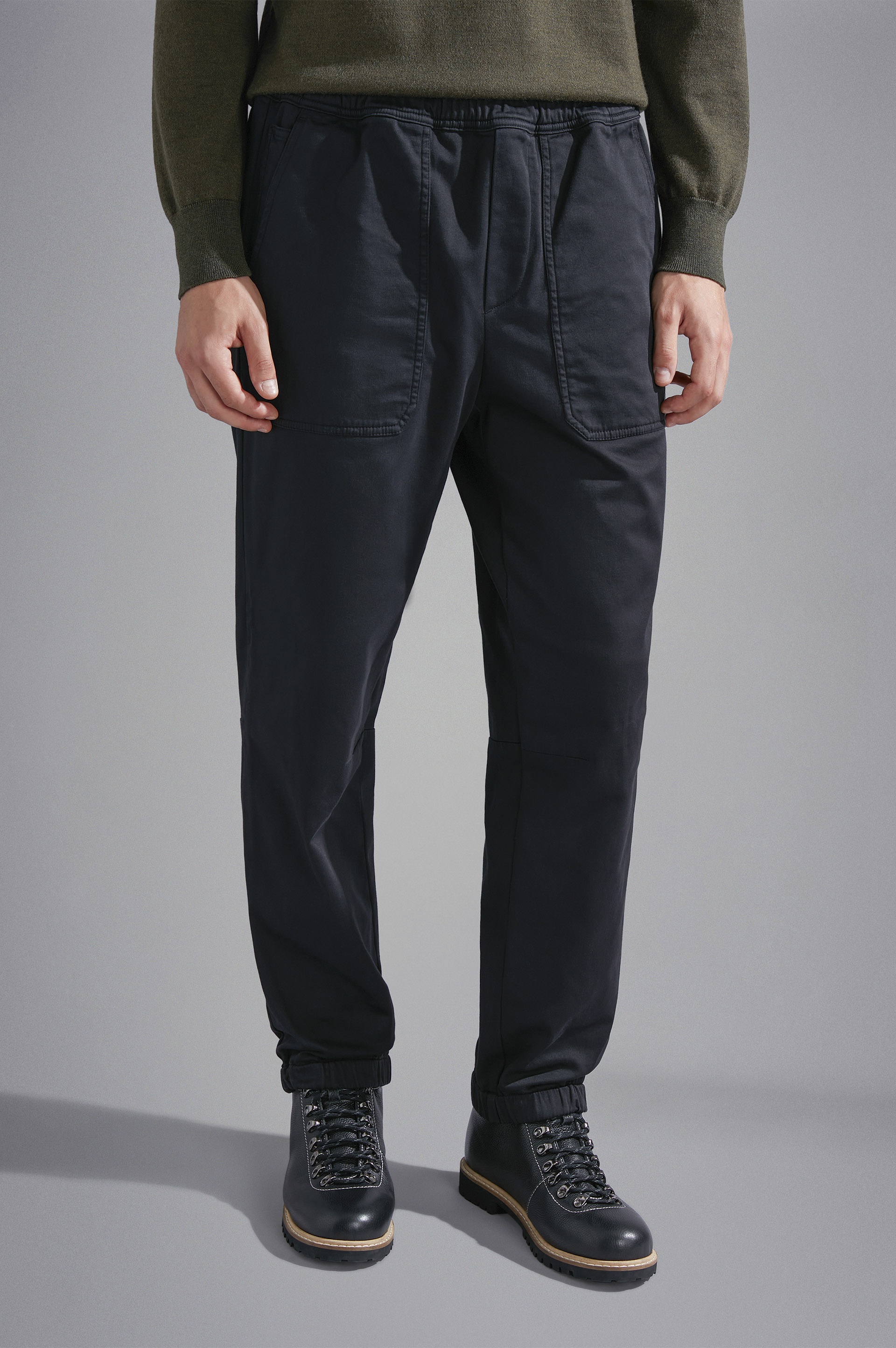 TECHNICAL STRETCH COTTON JOGGER - 6