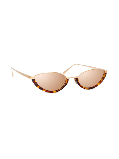 LINDA FARROW Daisy C4 cat-eye sunglasses outlook