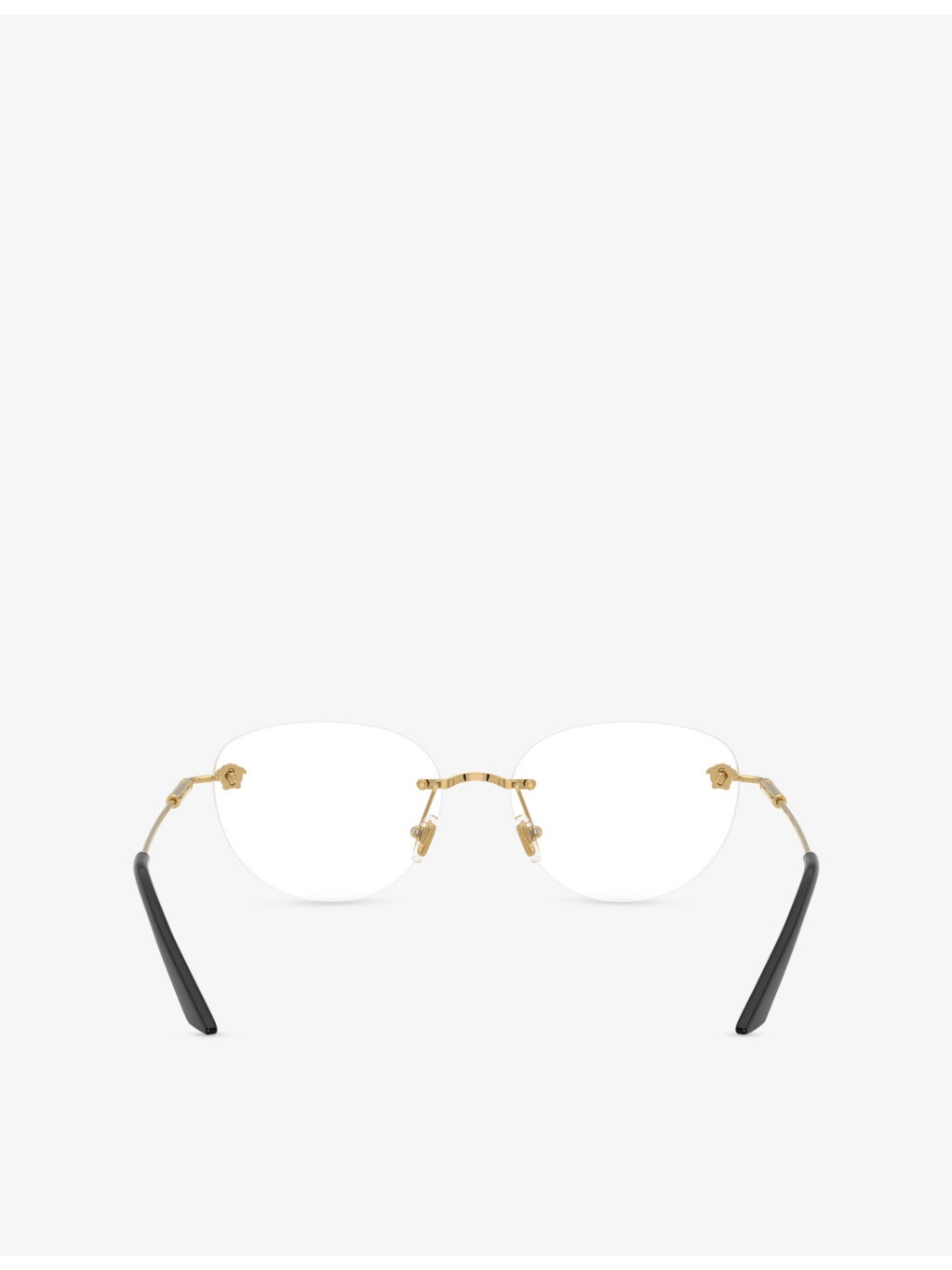 VE1305 Round-Frame Metal Optical Glasses - 4